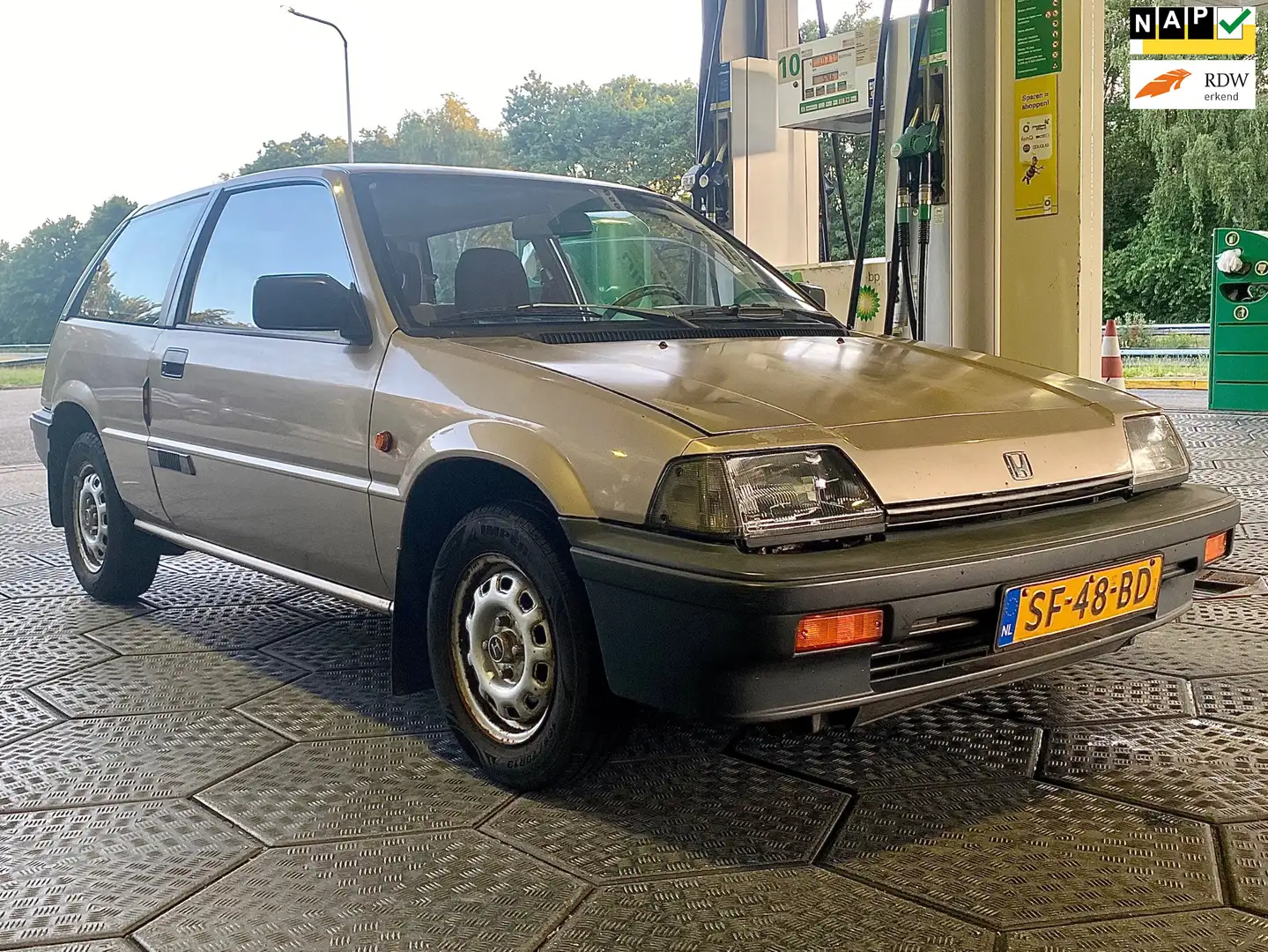 Honda Civic 1.3 Luxe Automaat (1e Eigenaar) N.A.P Beige - 1