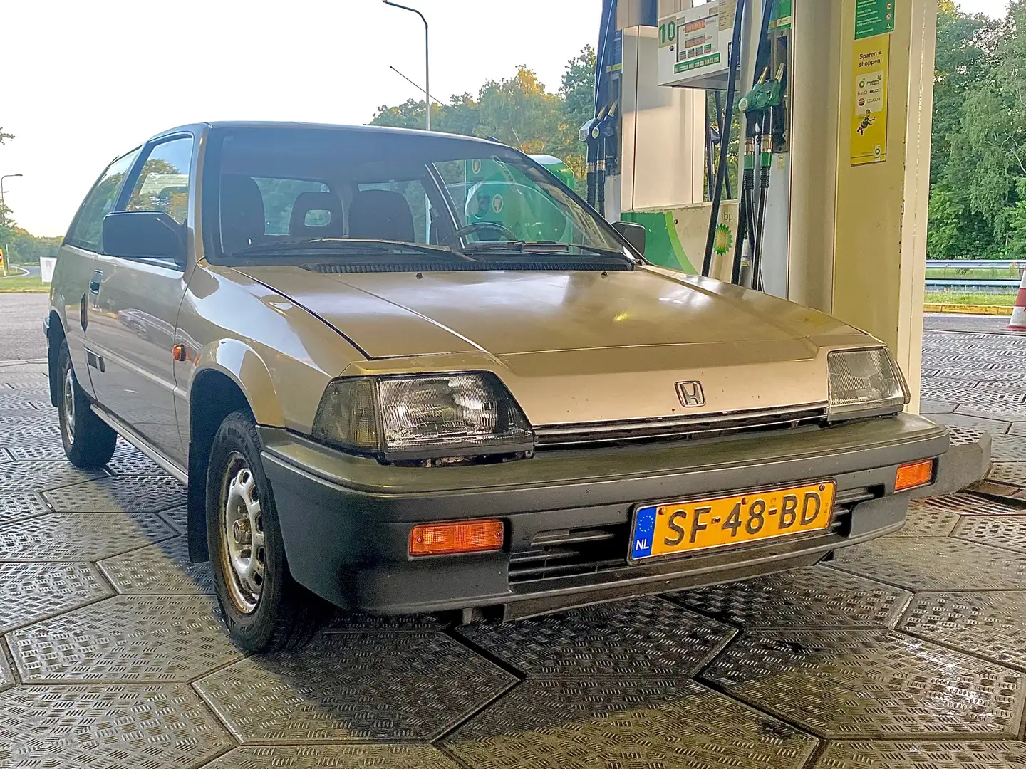 Honda Civic 1.3 Luxe Automaat (1e Eigenaar) N.A.P Beige - 2