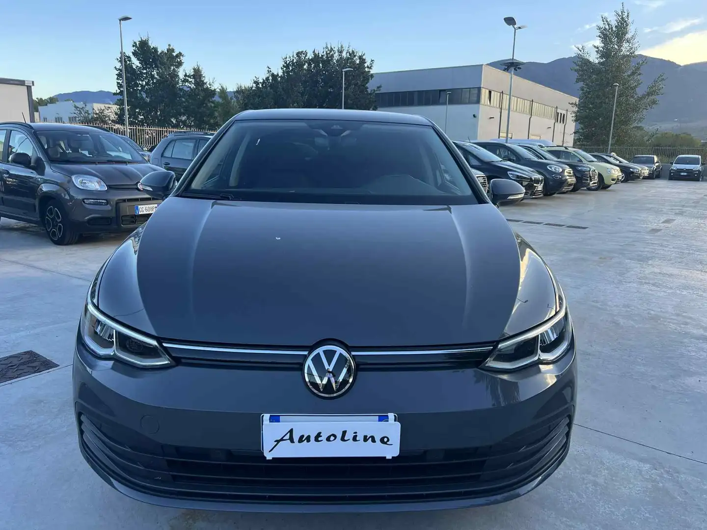 Volkswagen Golf 2.0 TDI 116Cv DSG -LUCI SOFFUSE-PALETTE Grigio - 1