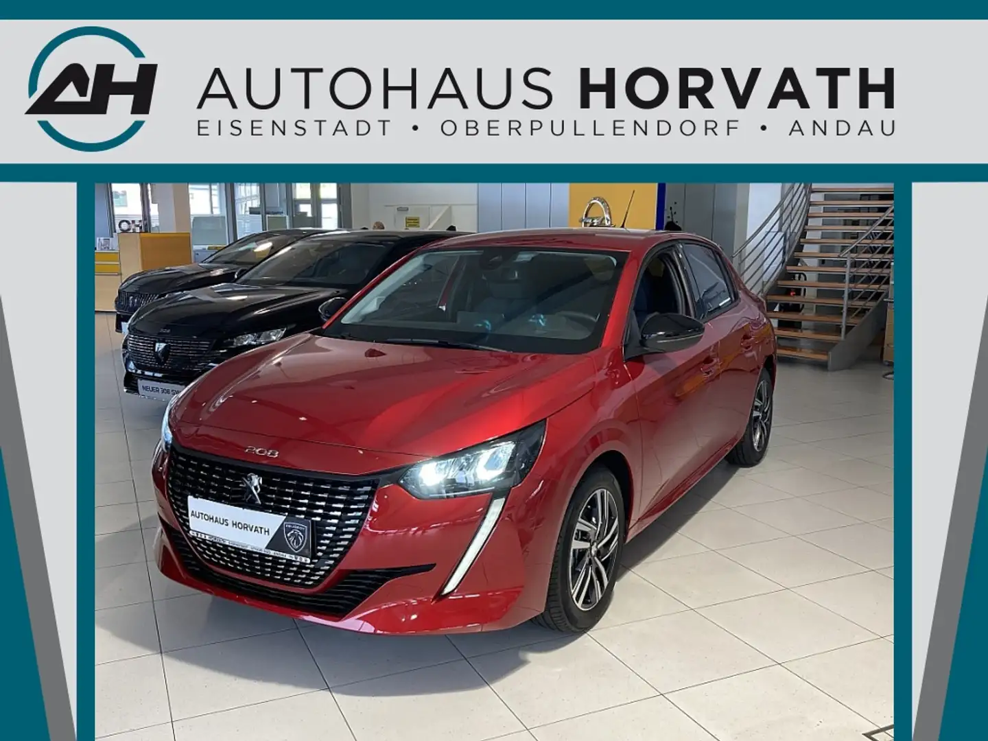 Peugeot 208 Allure Pack PureTech 100 S&S EAT8 Aut. Rot - 1