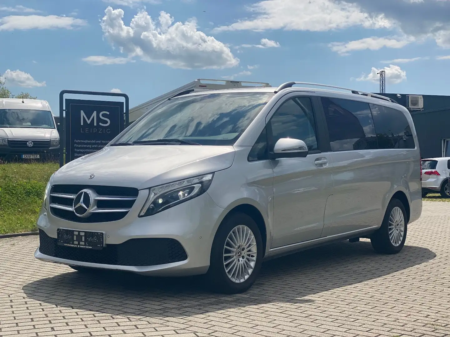 Mercedes-Benz V 250 d EDITION Sport Lang MBux Navi LED Kamera Zilver - 1