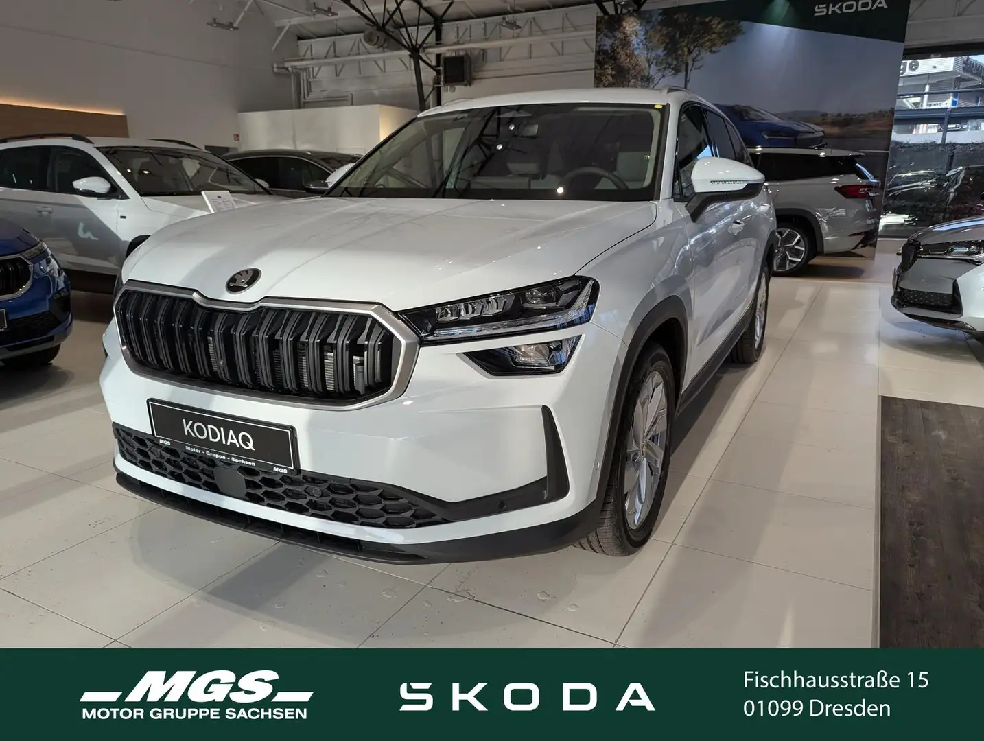 Skoda Kodiaq 2.0 TDI 110kW Selection #AHK #Matrix Weiß - 1
