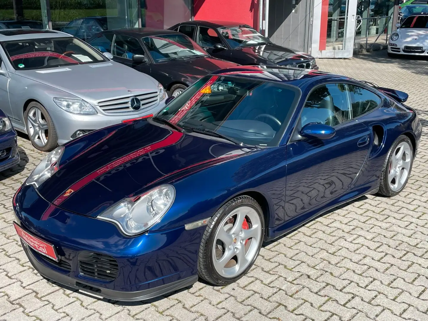 Porsche 911 996 Turbo Coupe - 6 Gang -gr. KD neu ! Blau - 2
