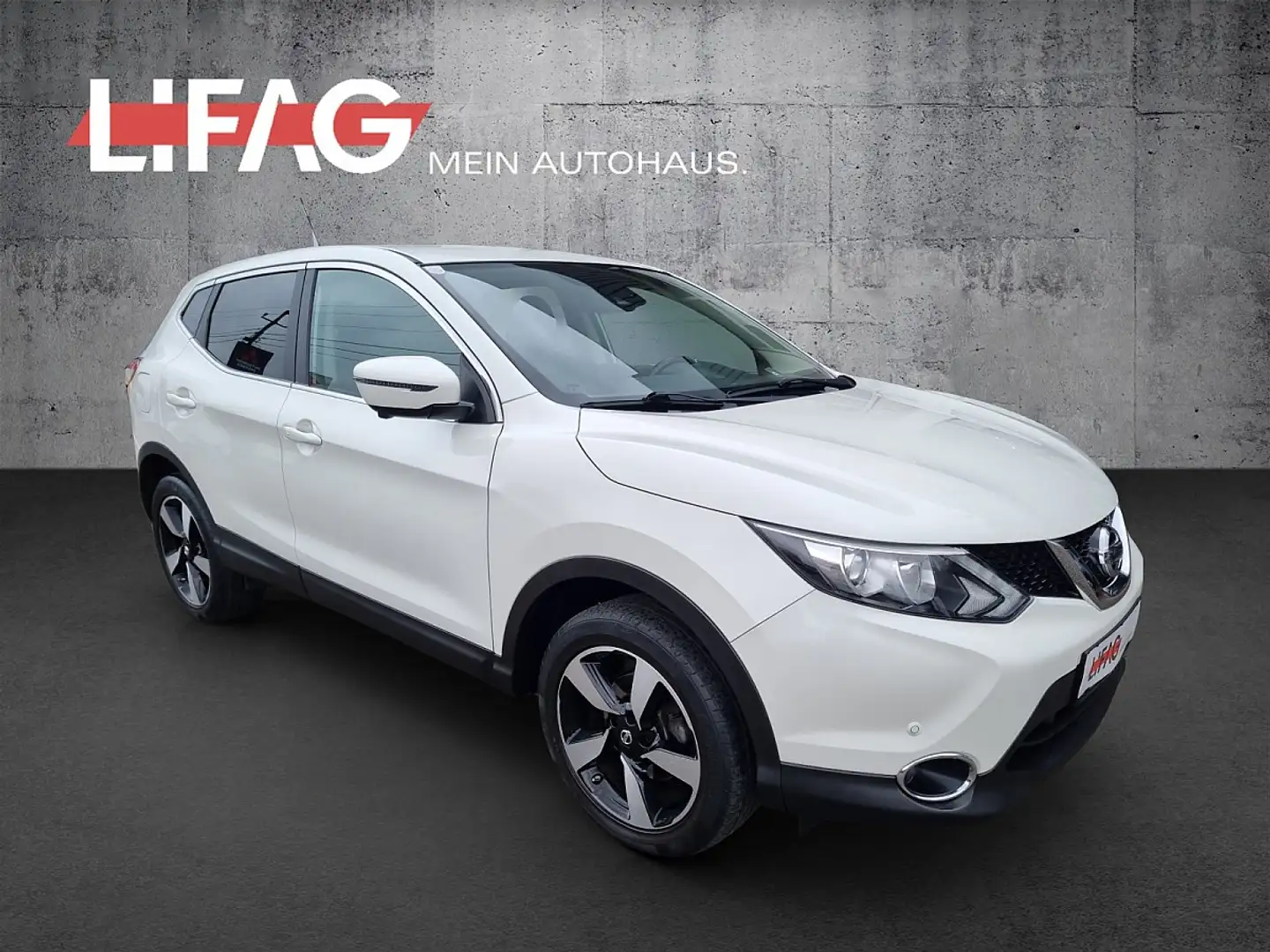 Nissan Qashqai 1,6 dCi N-Vision *ab €12.990,-* Weiß - 1
