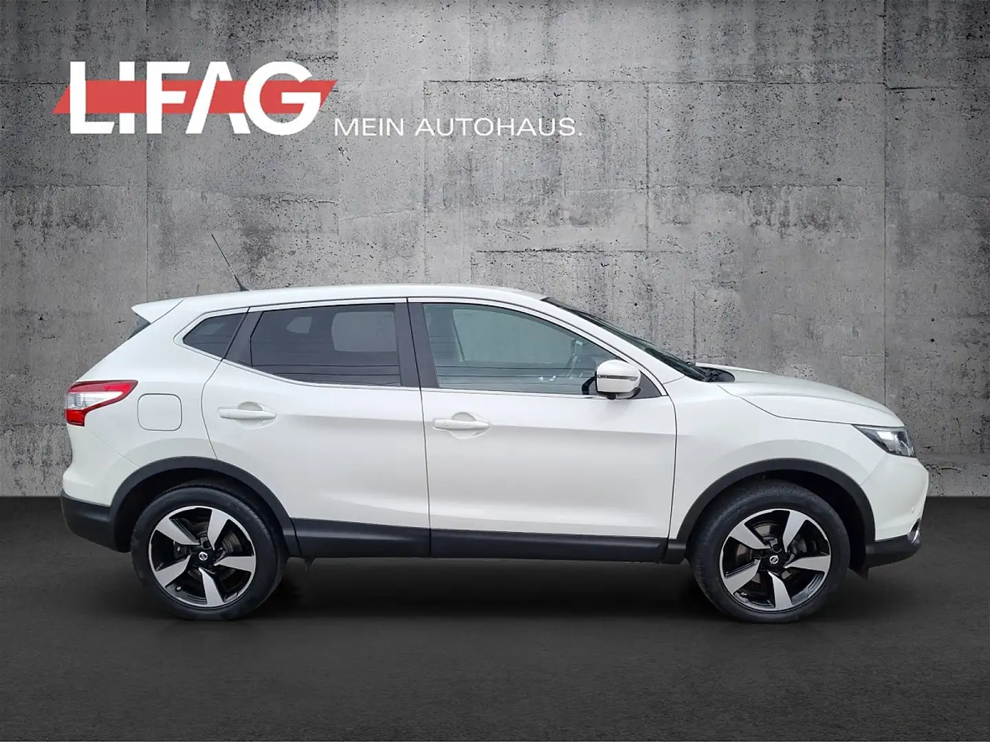 Nissan Qashqai 1,6 dCi N-Vision *ab €12.990,-* Weiß - 2