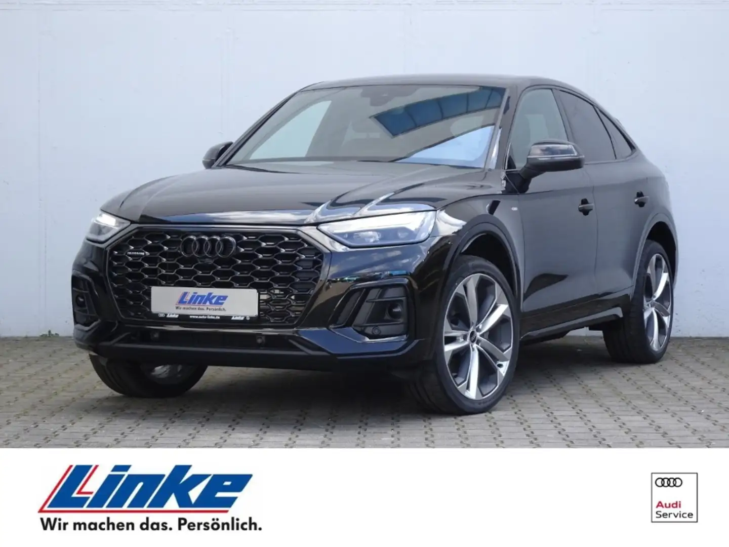 Audi Q5 40 Sportback 2.0 TDI quattro S line ACC AHK Black - 1
