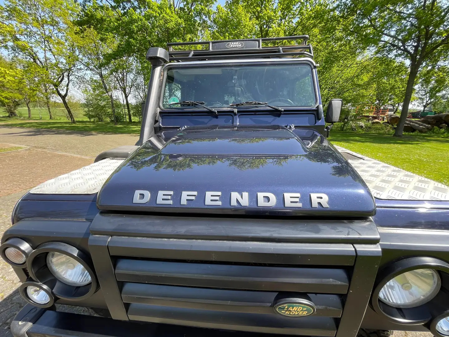 Land Rover Defender 110 DPF Station Wagon E plava - 1