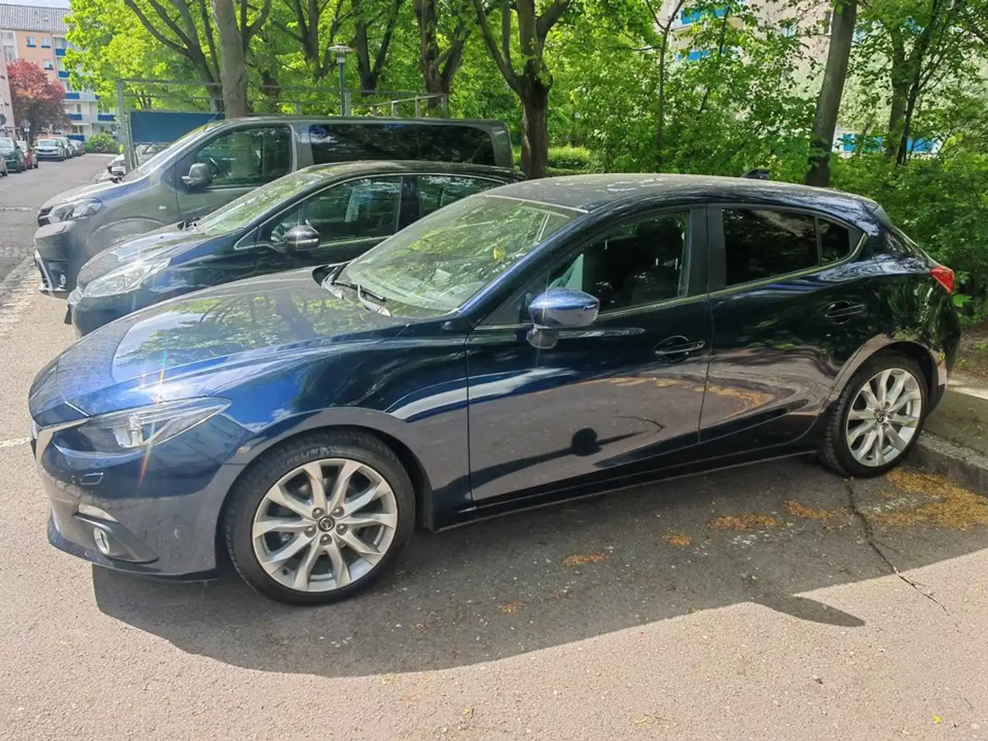 Mazda 3 3 SKYACTIV-G 120 Sports-Line Blau - 2