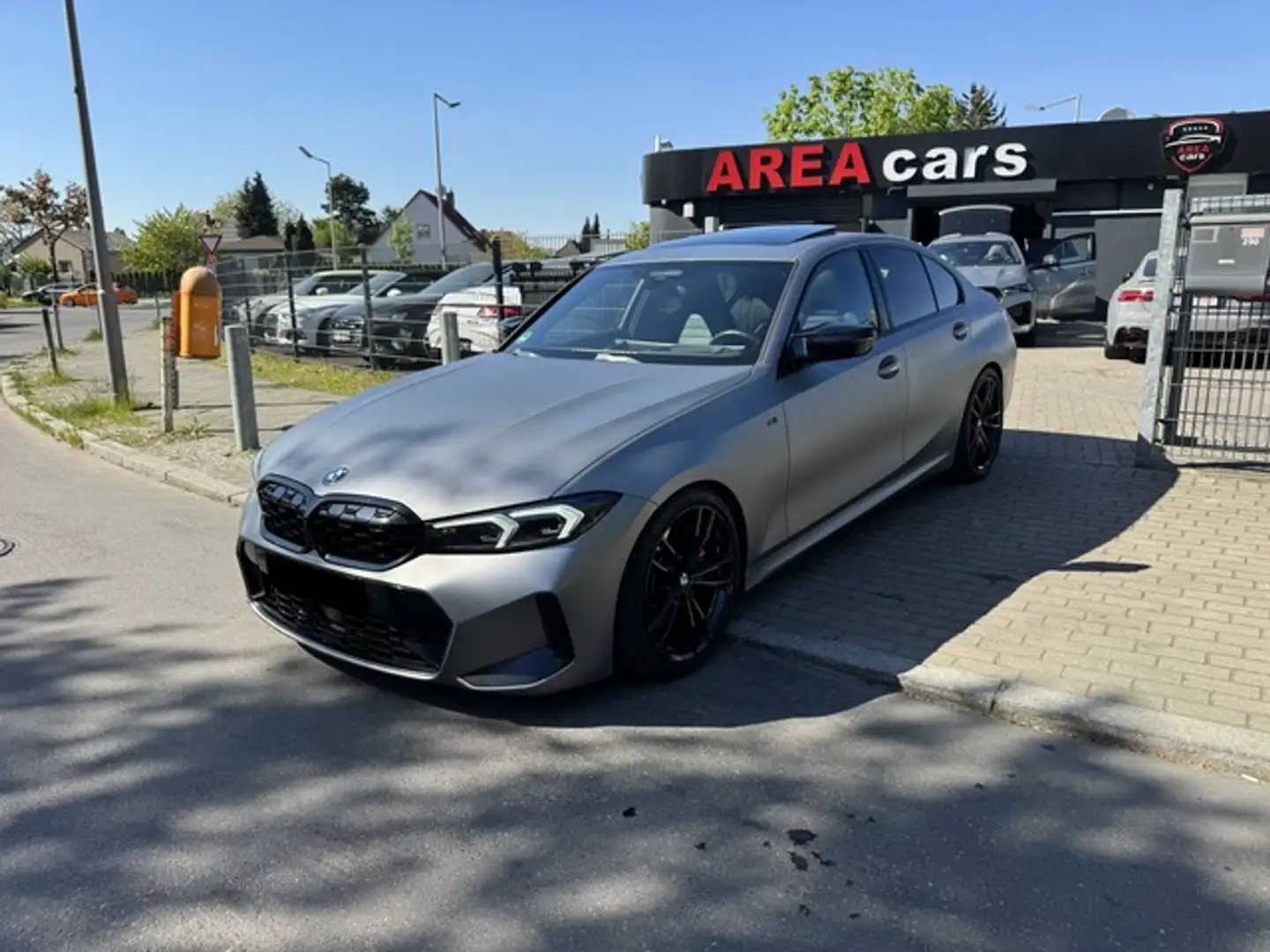 BMW 340 M340i xDrive *LED*CURVED*HUD*H/K*KEY*360°* Grau - 2