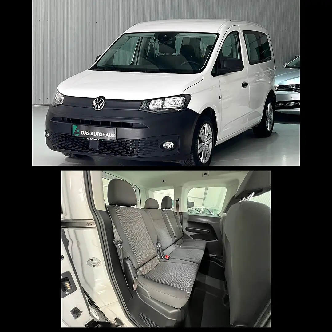 Volkswagen Caddy Kombi Austria 2,0 TDI Weiß - 1