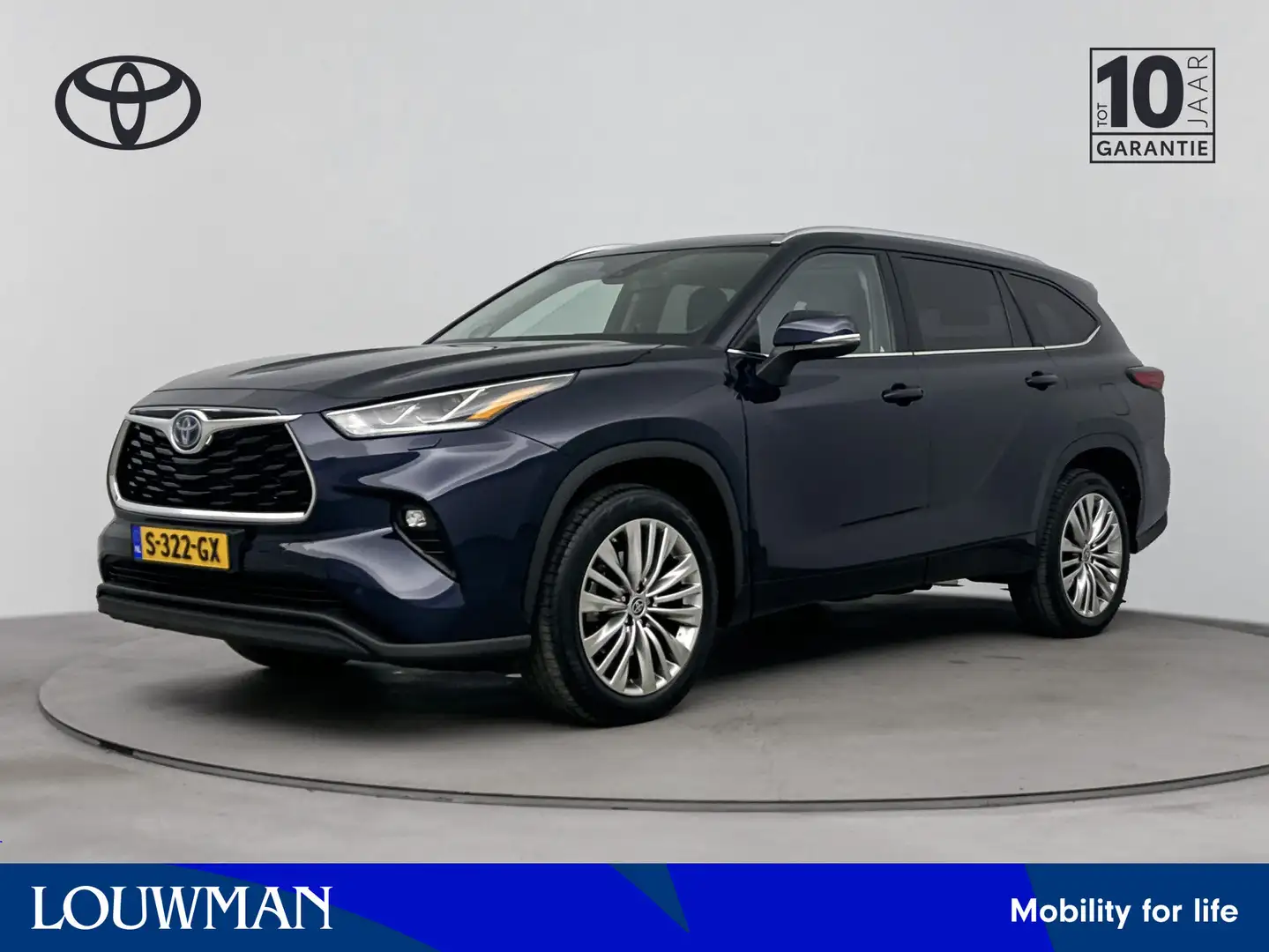 Toyota Highlander 2.5 AWD Hybrid Executive | 7-Persoons | Lichtmetal Bleu - 1