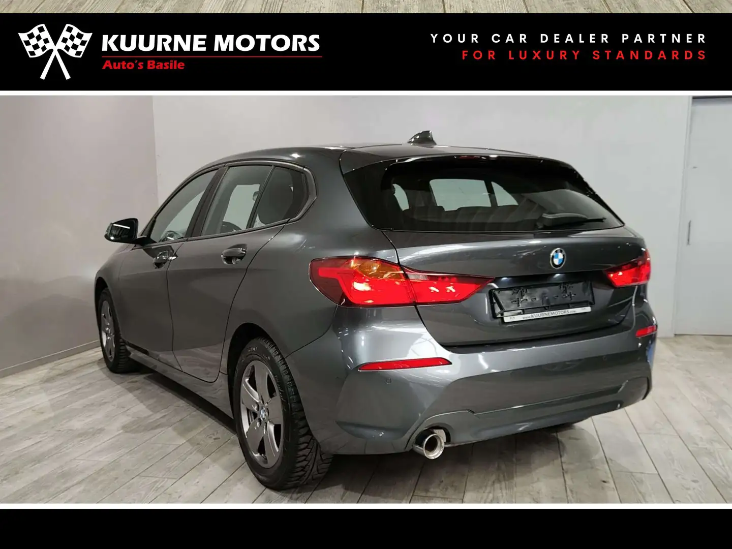 BMW 118 i Alu16\/Gps/Carplay/Cruise/Pdc/Bt *1j garantie* Gris - 2