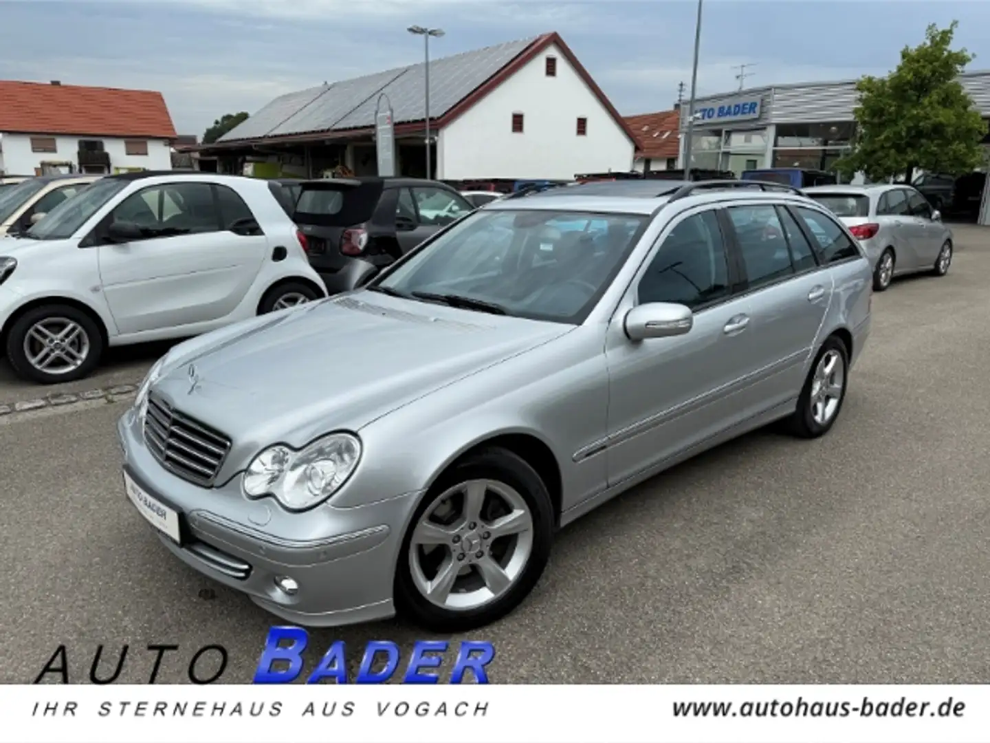 Mercedes-Benz C 200 Kompressor T-Modell Avantgarde Automatik Silber - 1