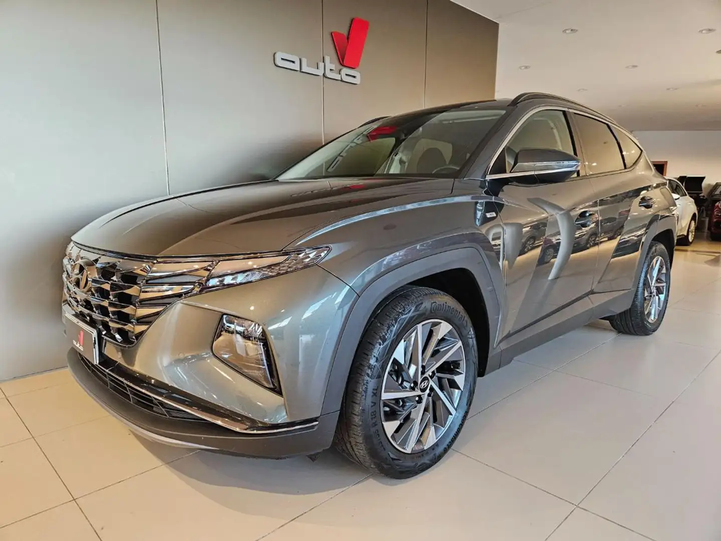 Hyundai TUCSON 1.6 CRDI 48V XLine Grigio - 2