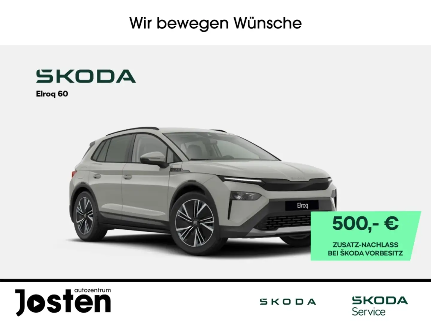 Skoda Elroq 60 Loft Clever LED Digital Cockpit AHK 20''-LM Grijs - 1