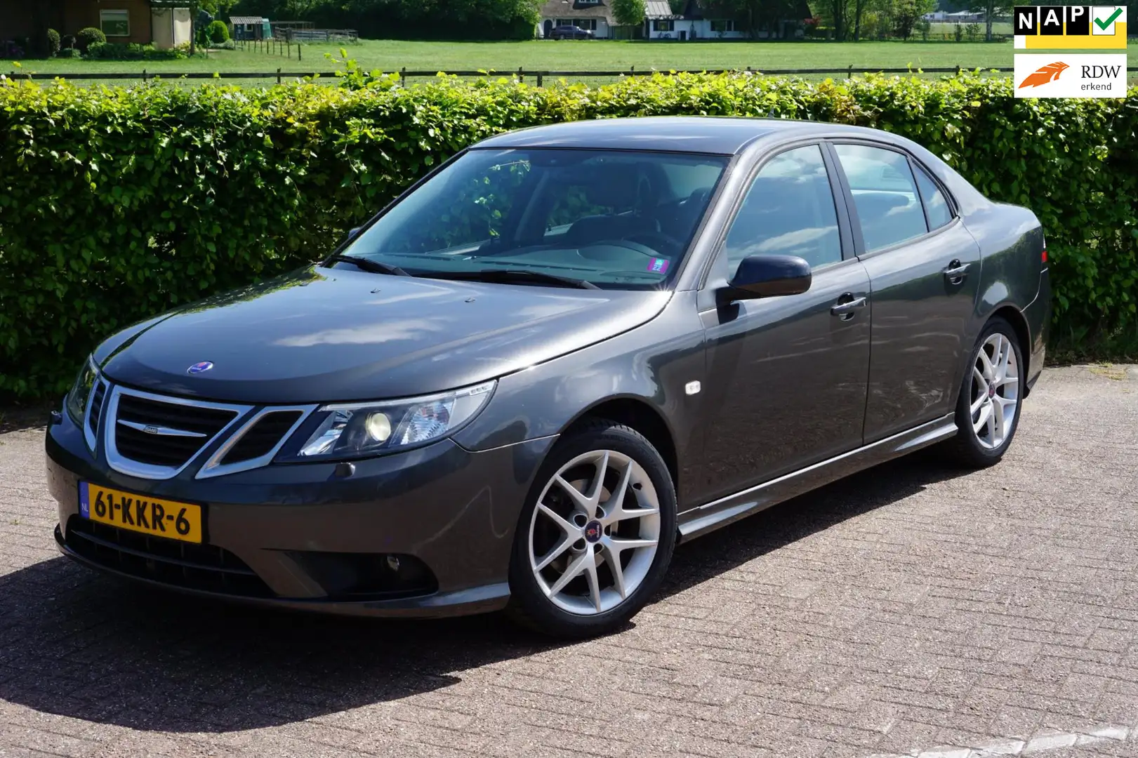 Saab 9-3 Sport Sedan 1.8t Norden Business|2e Eig|Vol.Histor Gris - 1