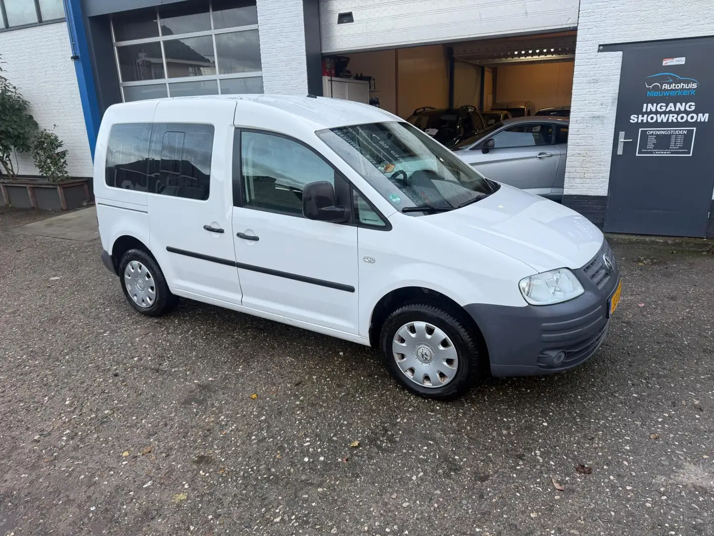 Volkswagen Caddy LIFE- 1.4- met onderhoudshistorie, Airco en een ni Wit - 2