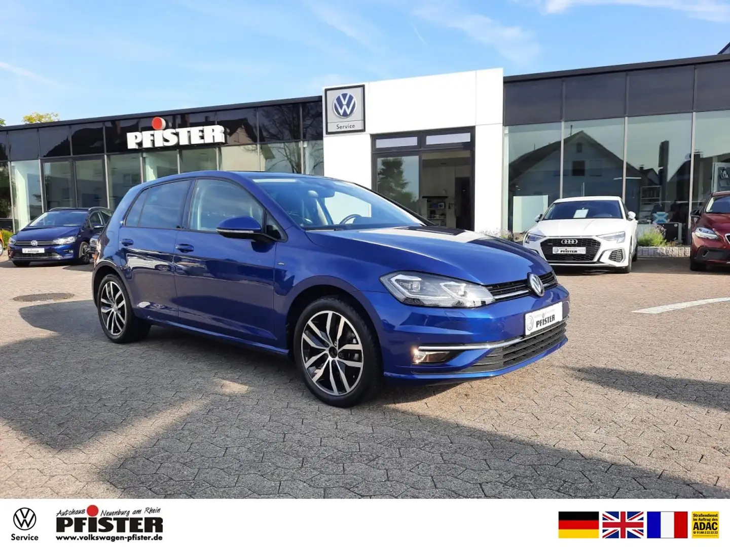 Volkswagen Golf VII Lim. Join LED Navi Kamera Pano ACC uvm. Klima Blauw - 1