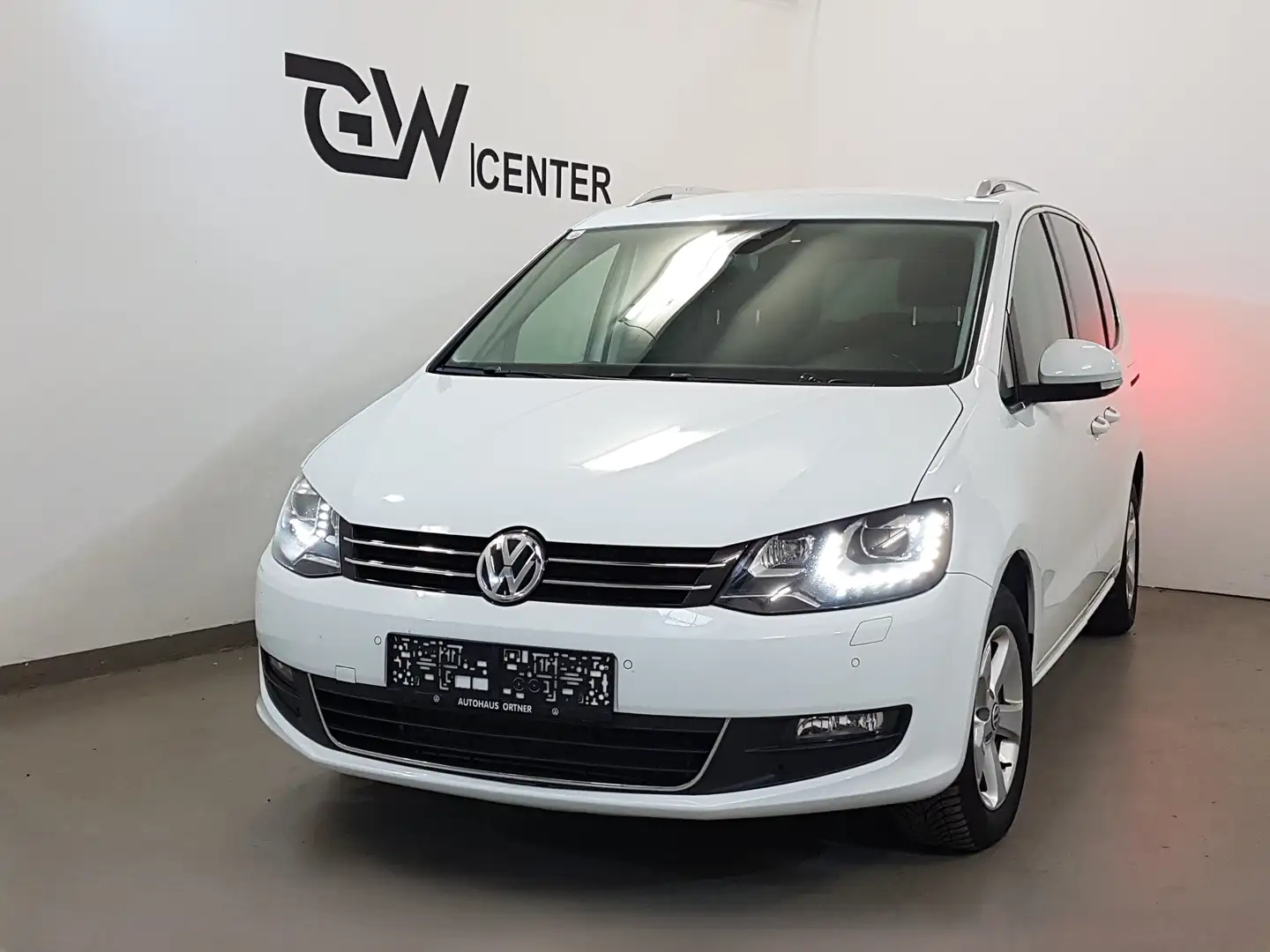 Volkswagen Sharan Comfortline AHK Standheizung 7-Sitzer Weiß - 1