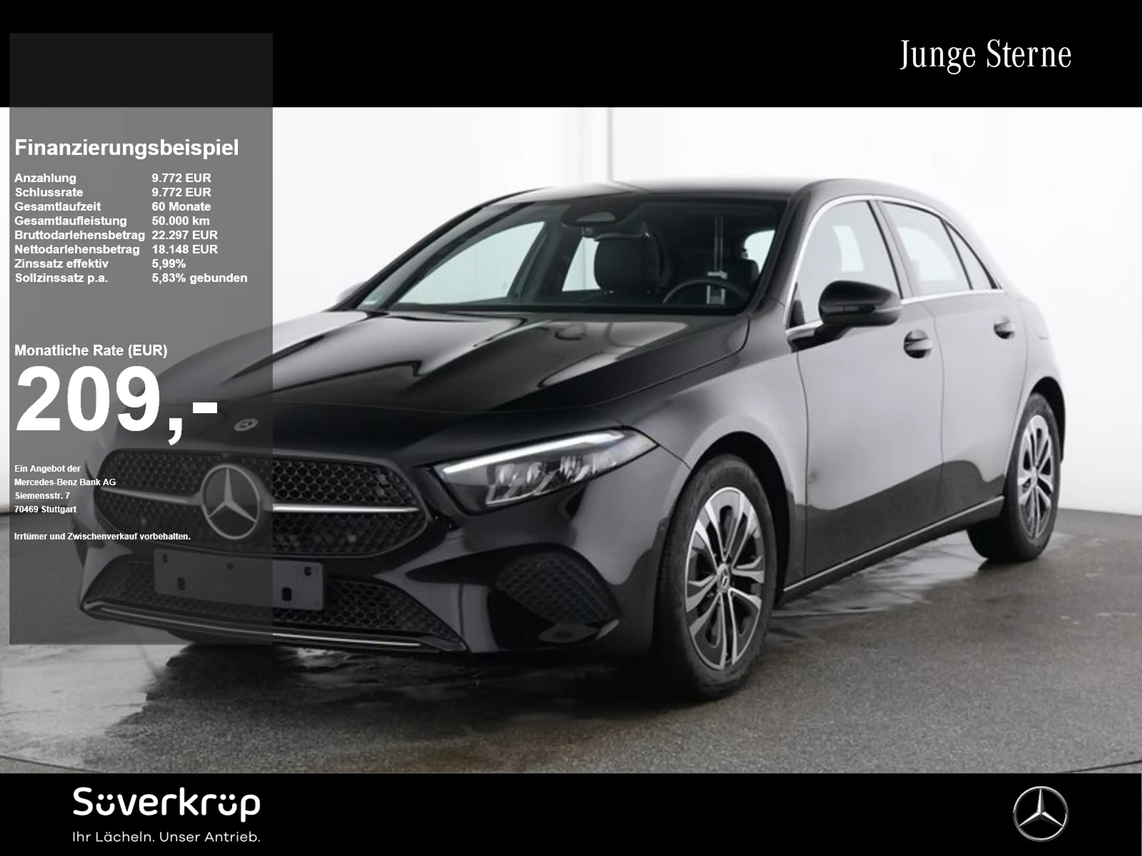 Mercedes-Benz A 200 , PROGRESSIVE AHK KAMERA SPUR PDC SHZ