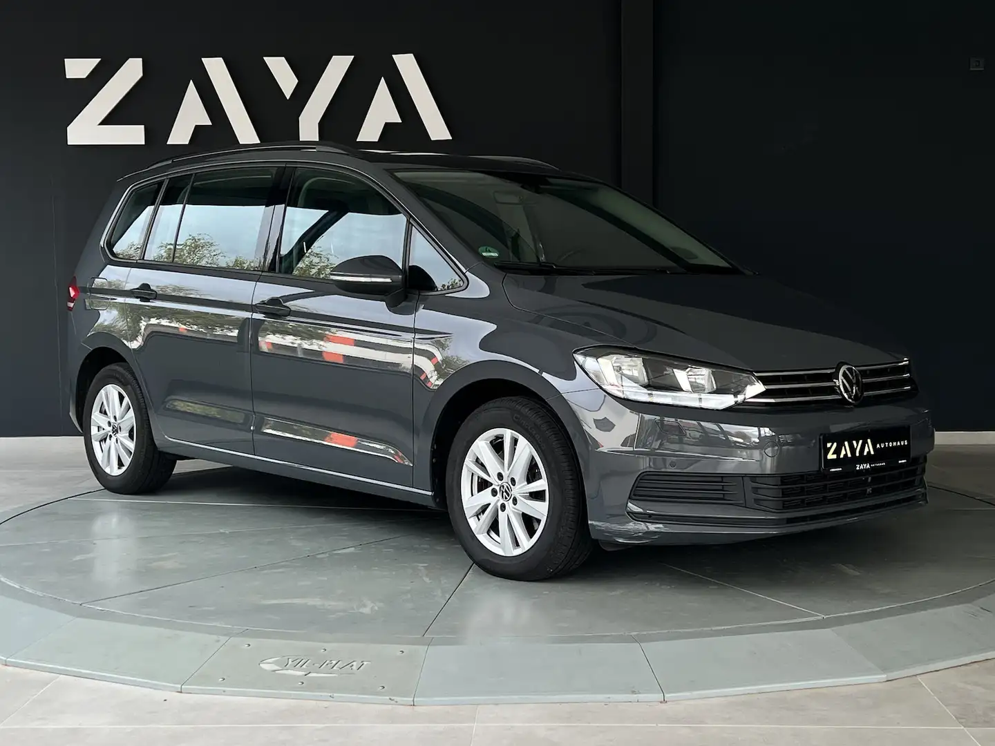 Volkswagen Touran 2.0 TDI*7-SITZER*AHK*NAVI*SITZ-HZG* Gris - 1