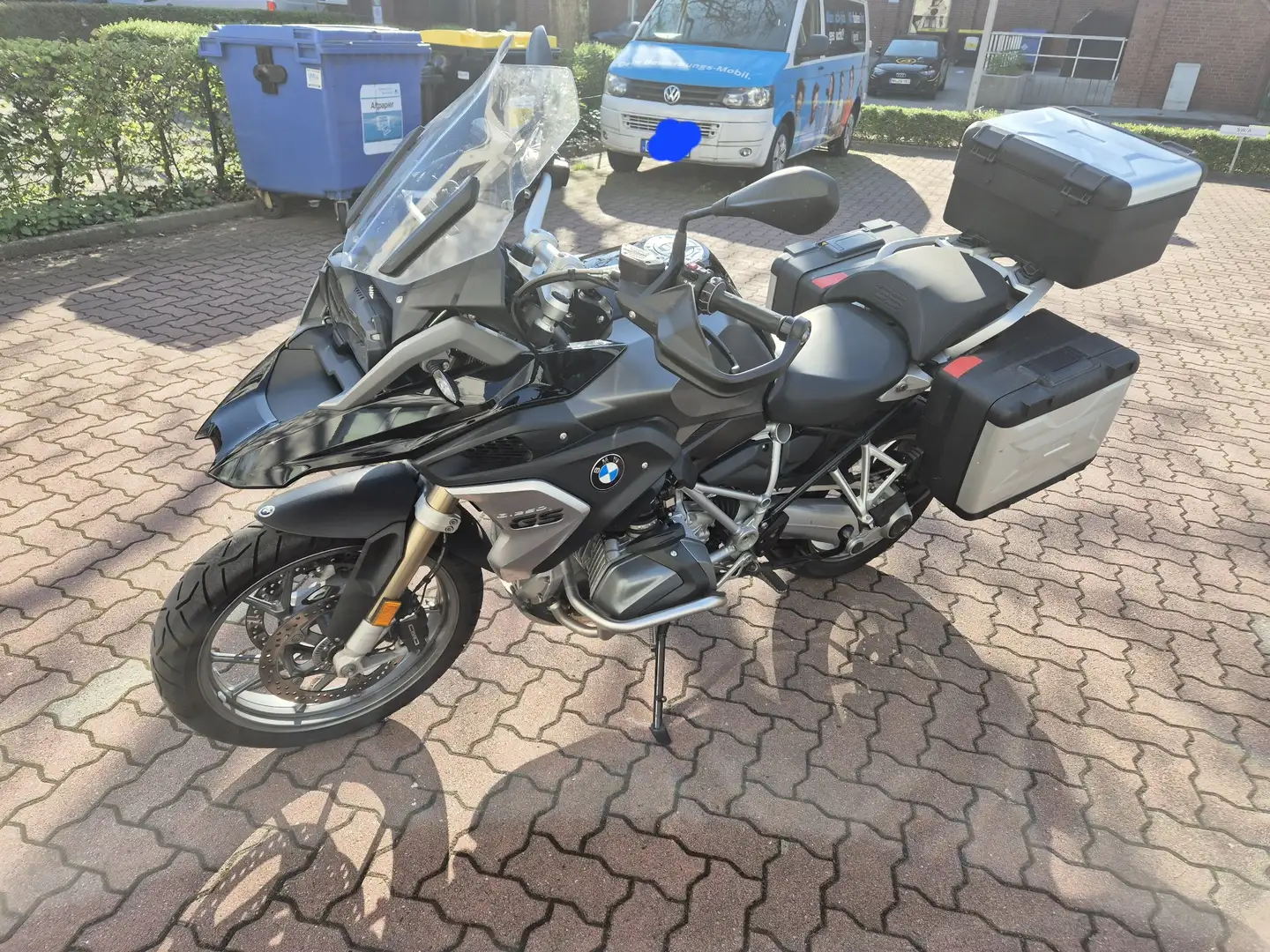 BMW R 1250 GS Tiefergelegt Schwarz - 1