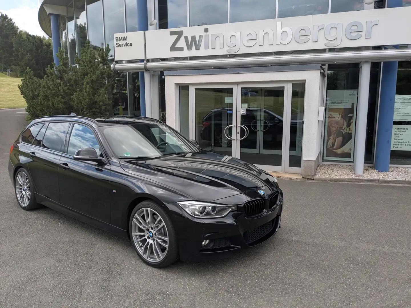 BMW 325 d  M-Sportpaket, Navi, Sitzheizung Negru - 1