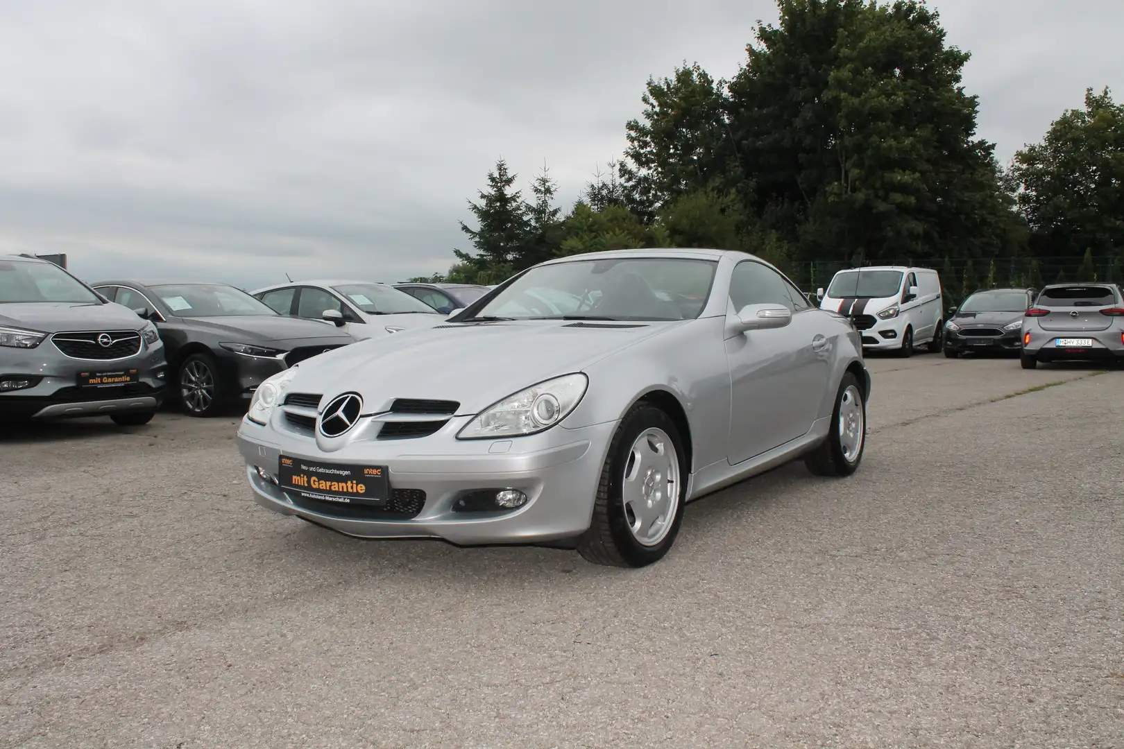 Mercedes-Benz SLK 200 AIRSCARF SHZ KLIMATRONIC LEDER Grau - 1