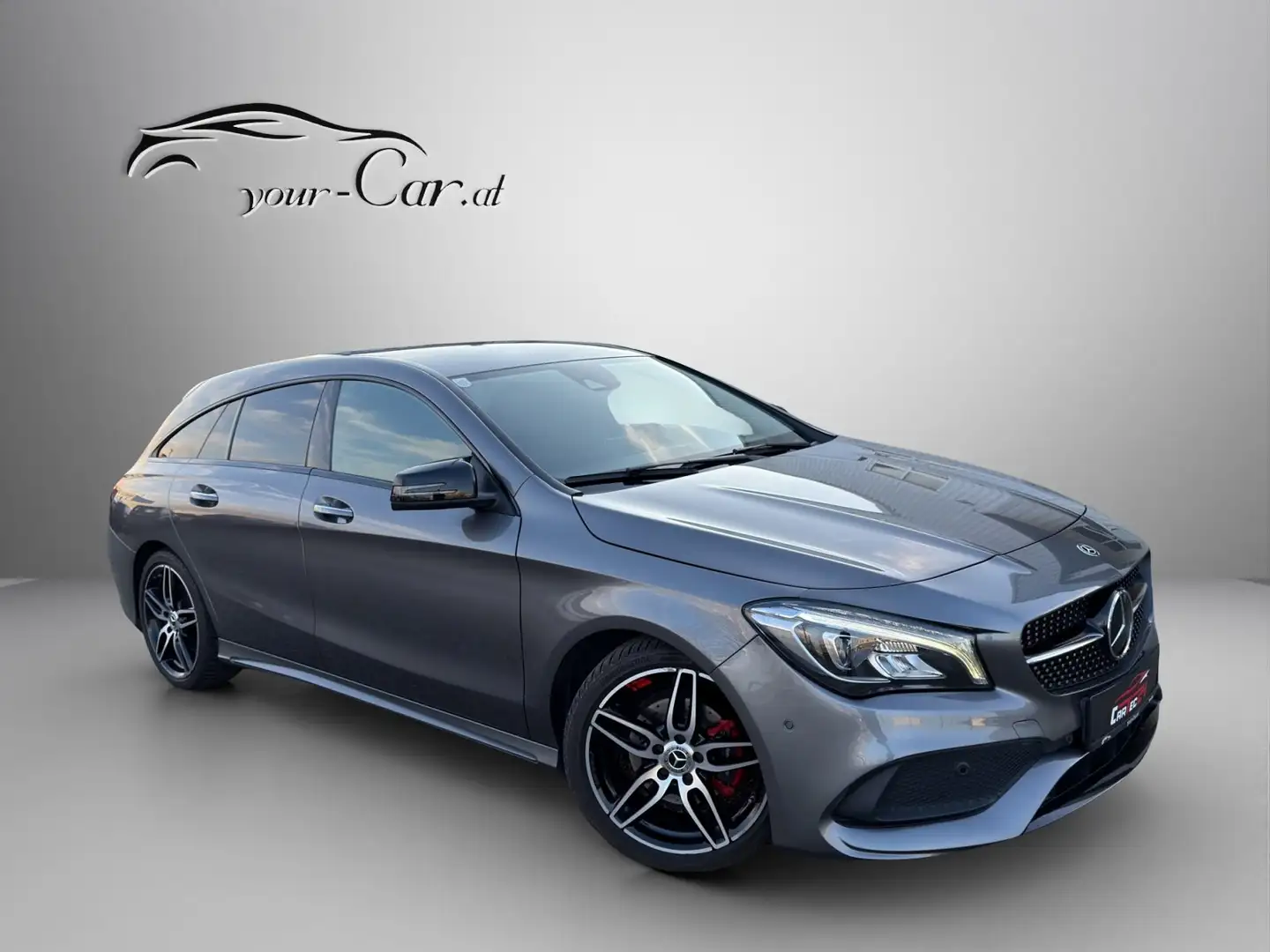 Mercedes-Benz CLA 200 d Shooting Brake Aut. *AMG, ACC, AHK, AMBI, LED* Grau - 1