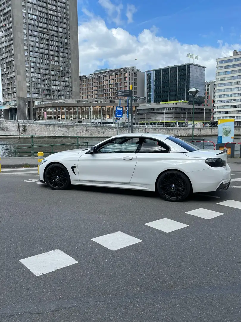 BMW 425 425d Cabrio Aut. Weiß - 2