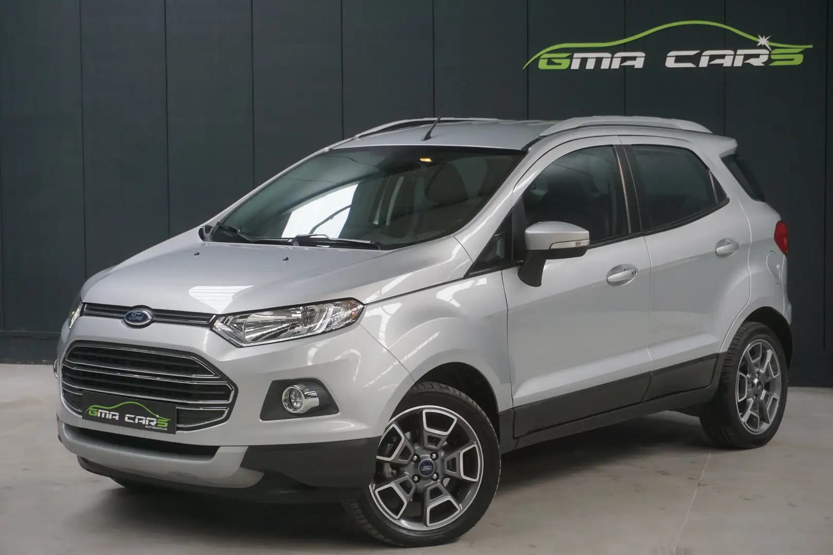 Ford EcoSport 1.0 EcoBoost 4x2 Titanium-PDC-Benzine-Garantie Zilver - 1