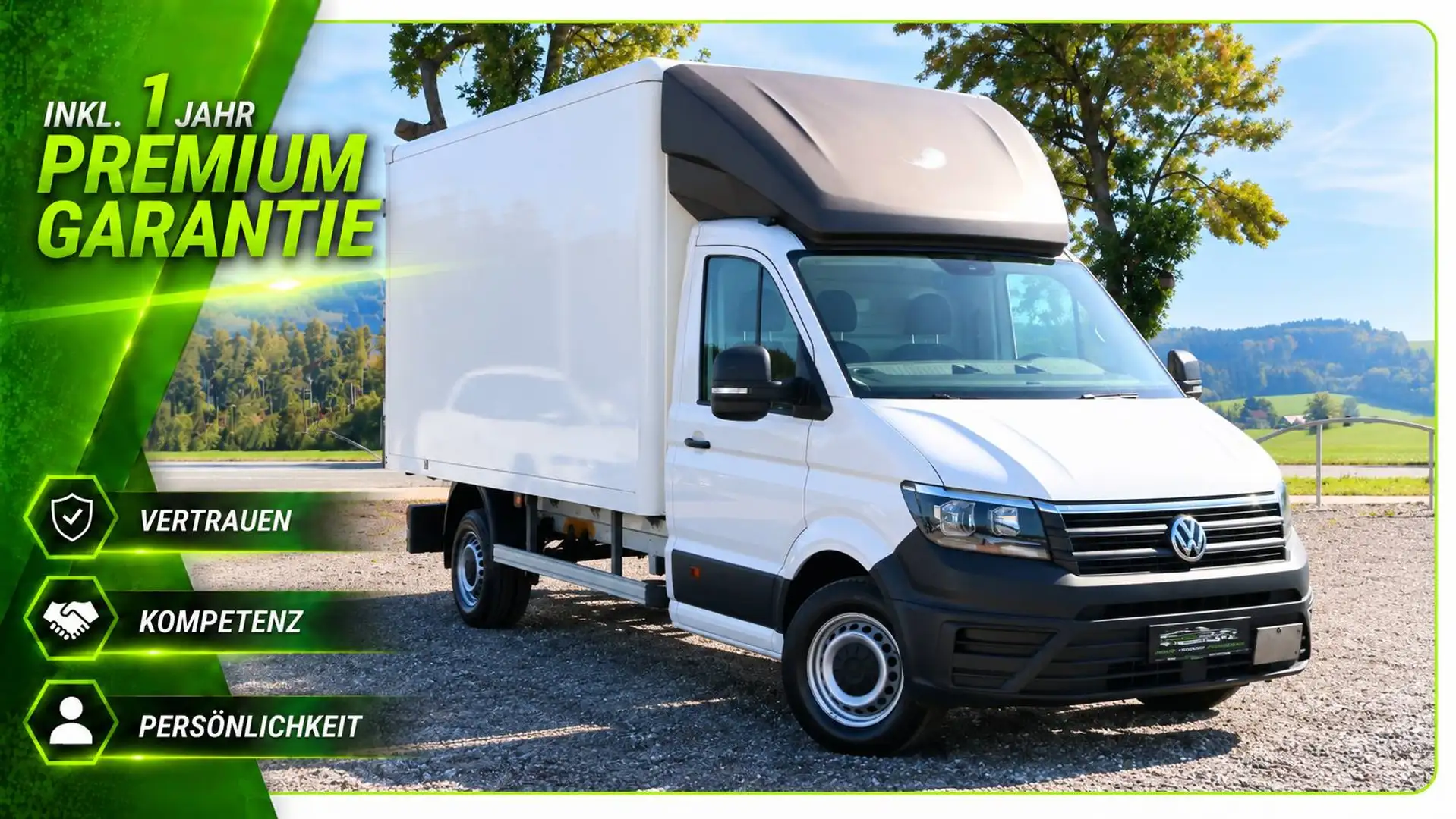 Volkswagen Crafter Crafter 35*TDI*DSG*Kofferaufbau*L4*Top Zustand Weiß - 1