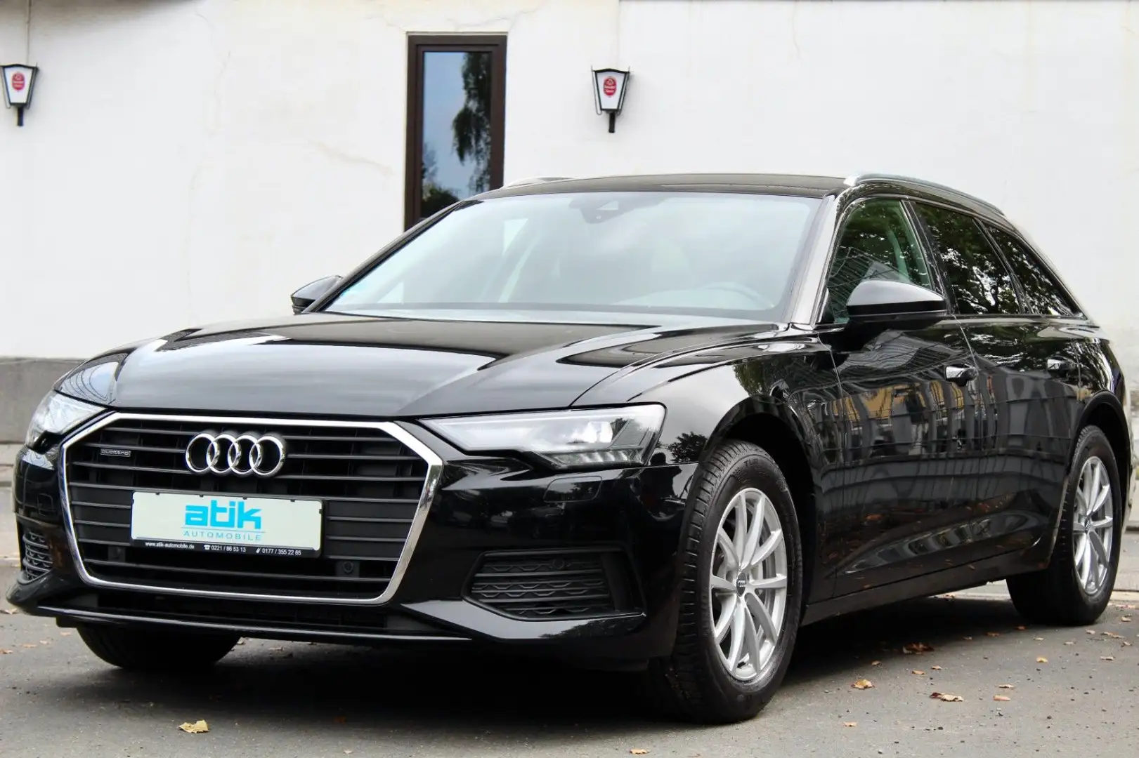 Audi A6 1.HAND! QUATTRO STANDHEIZ B&O VIRTUAL KAM AHK Schwarz - 1