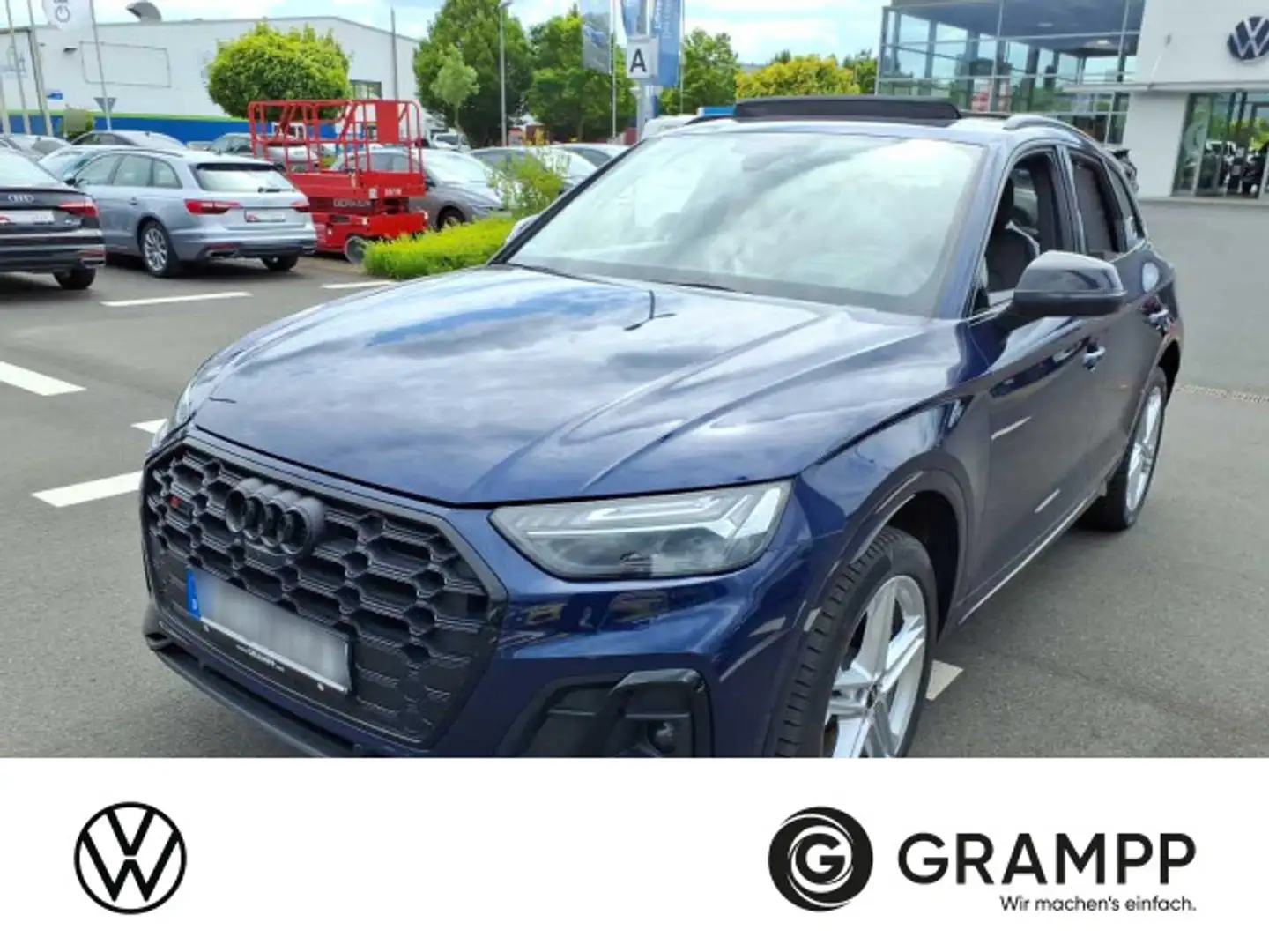 Audi SQ5 TDI +ADAPAIR+360°+MATRIX-LED+STANDHZG+PANO+ Blau - 1