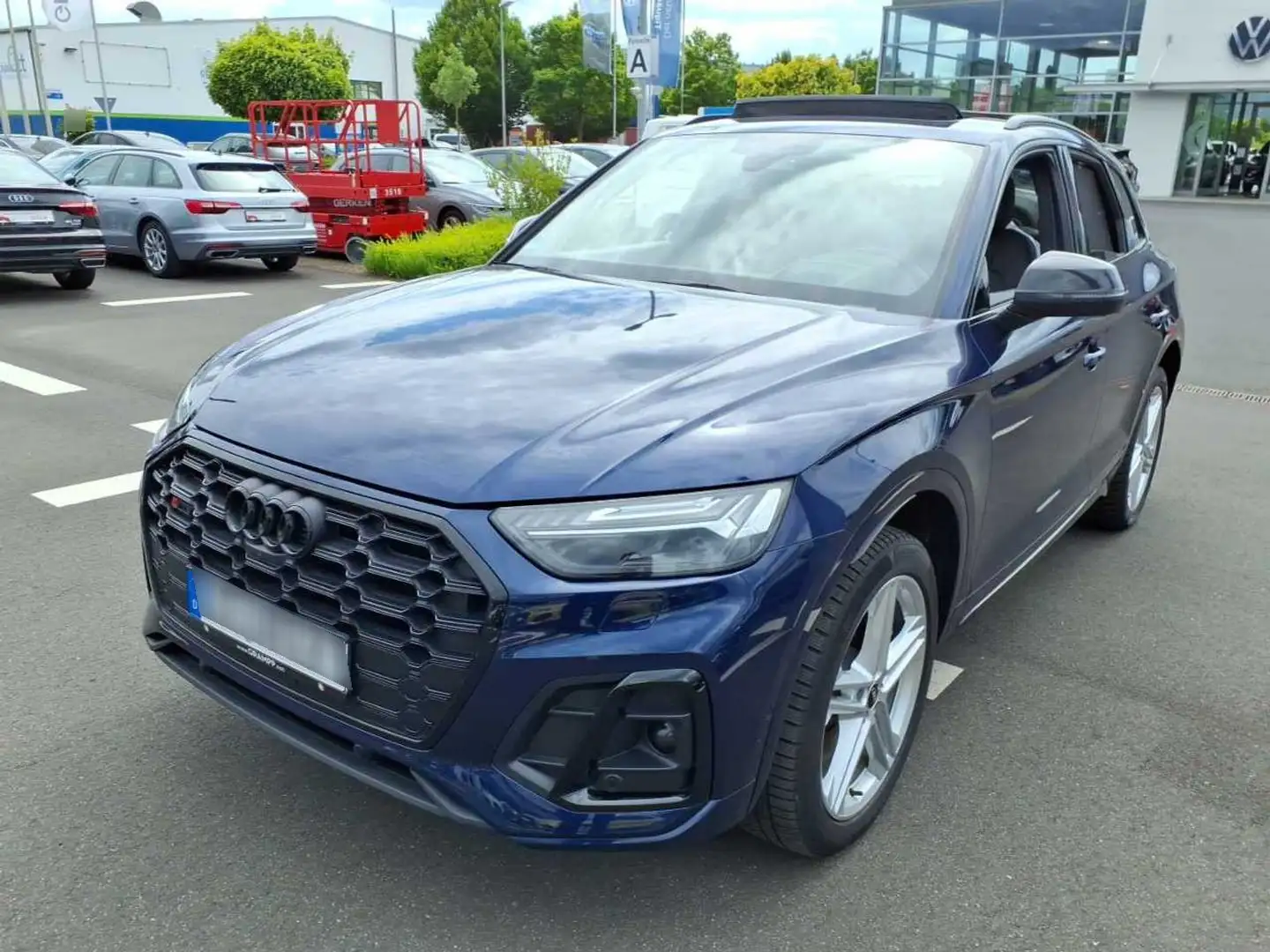 Audi SQ5 TDI +ADAPAIR+360°+MATRIX-LED+STANDHZG+PANO+ Blau - 2