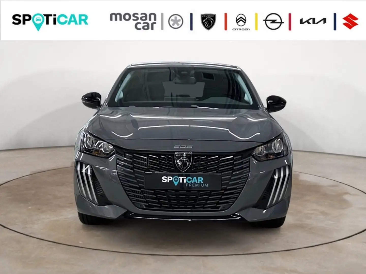 Peugeot 208 1.2 Puretech S&S Allure 100 Grau - 2
