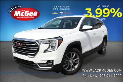 White 2024 GMC Terrain SLT AWD SUV / Crossover All-Wheel Drive 9-Speed Automatic