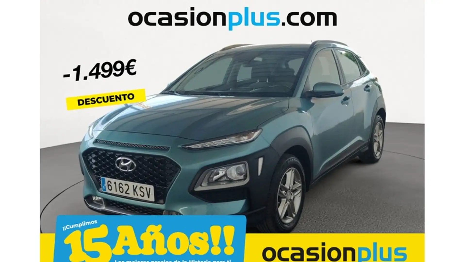 Hyundai KONA 1.0 TGDI Klass 4x2 Azul - 1