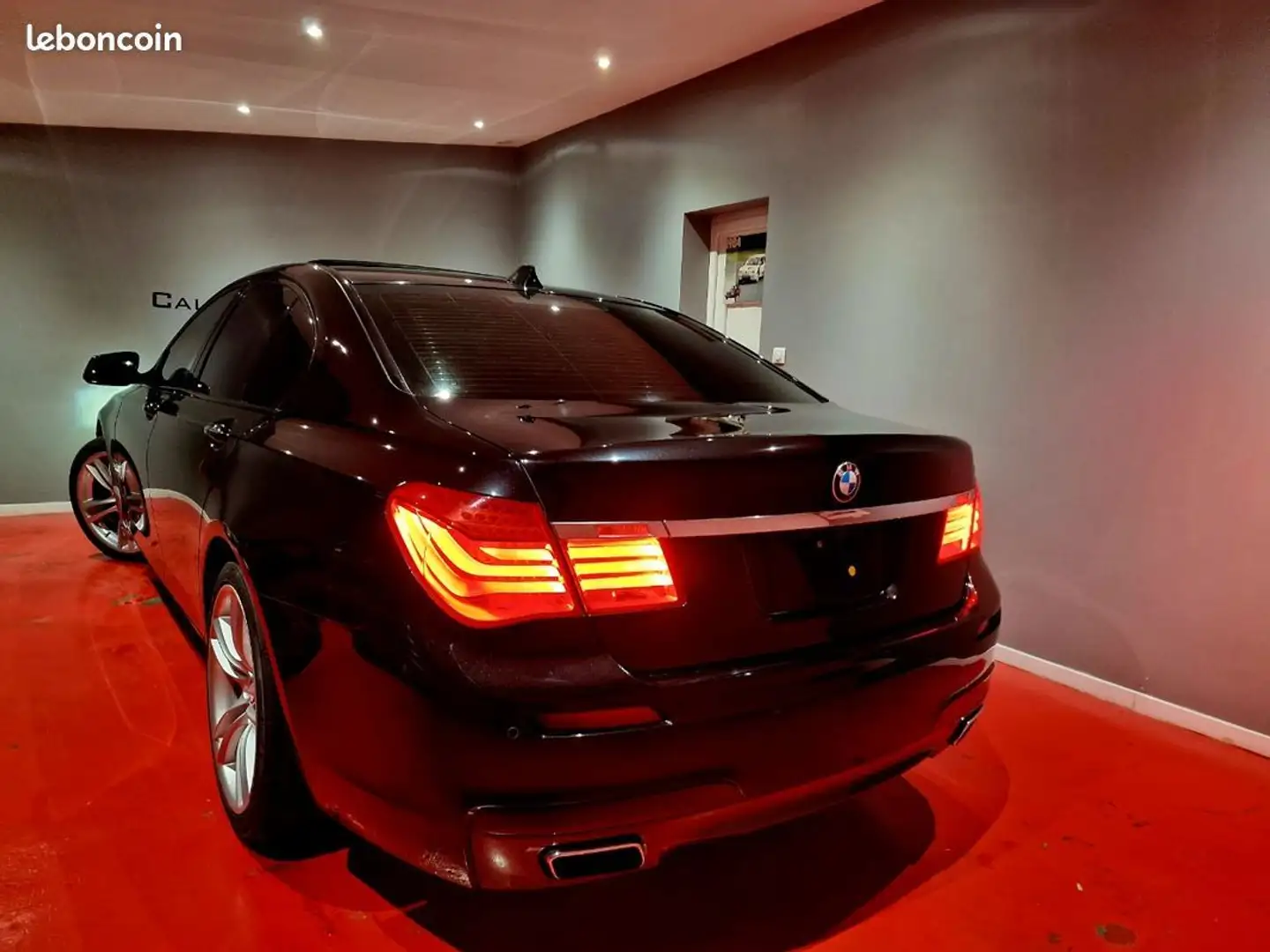 BMW 740 740 IL 3.0 BI-TURBO 326 CH PACK MSPORT Première Ma Noir - 2