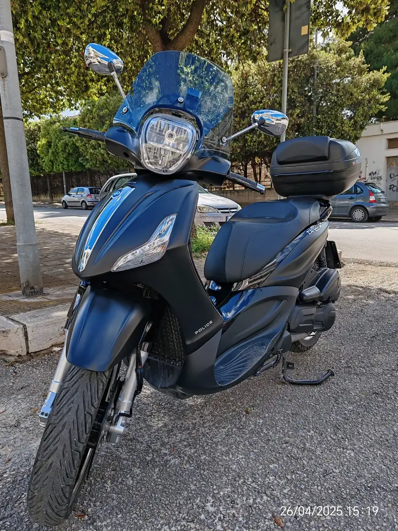 Piaggio Beverly 300 300 i.e. Abs Asr Police Nero - 2