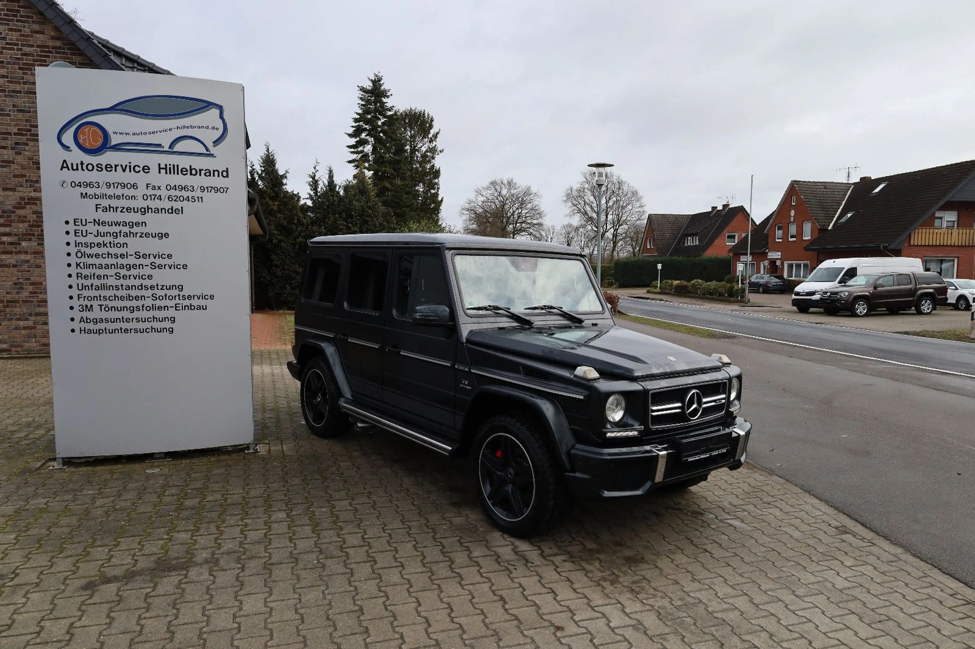 Mercedes-Benz G 63 AMG 48TKM Schwarz-Matt