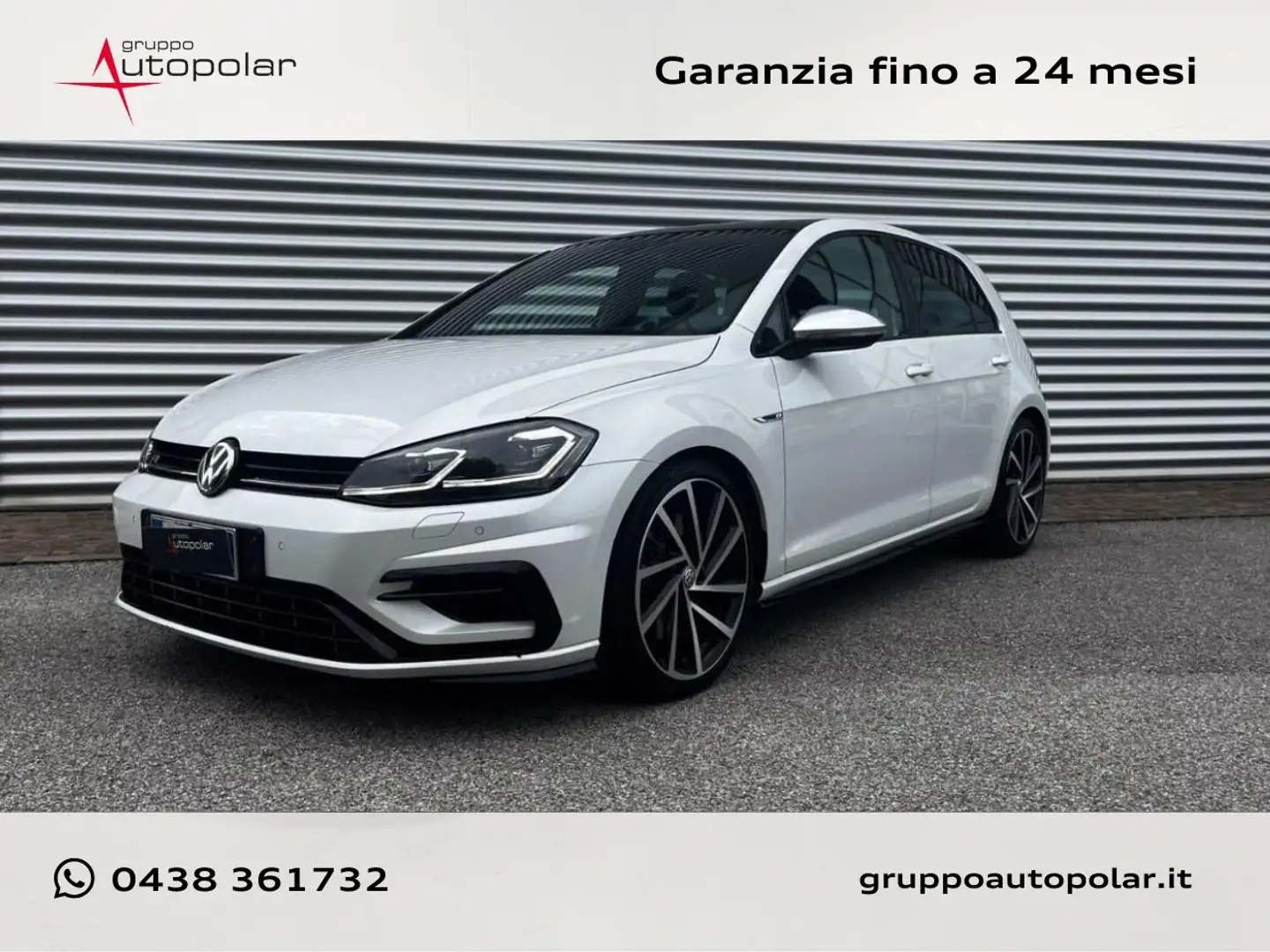 Volkswagen Golf R 4 MOTION 2.0 TFSI DSG Blanc - 1