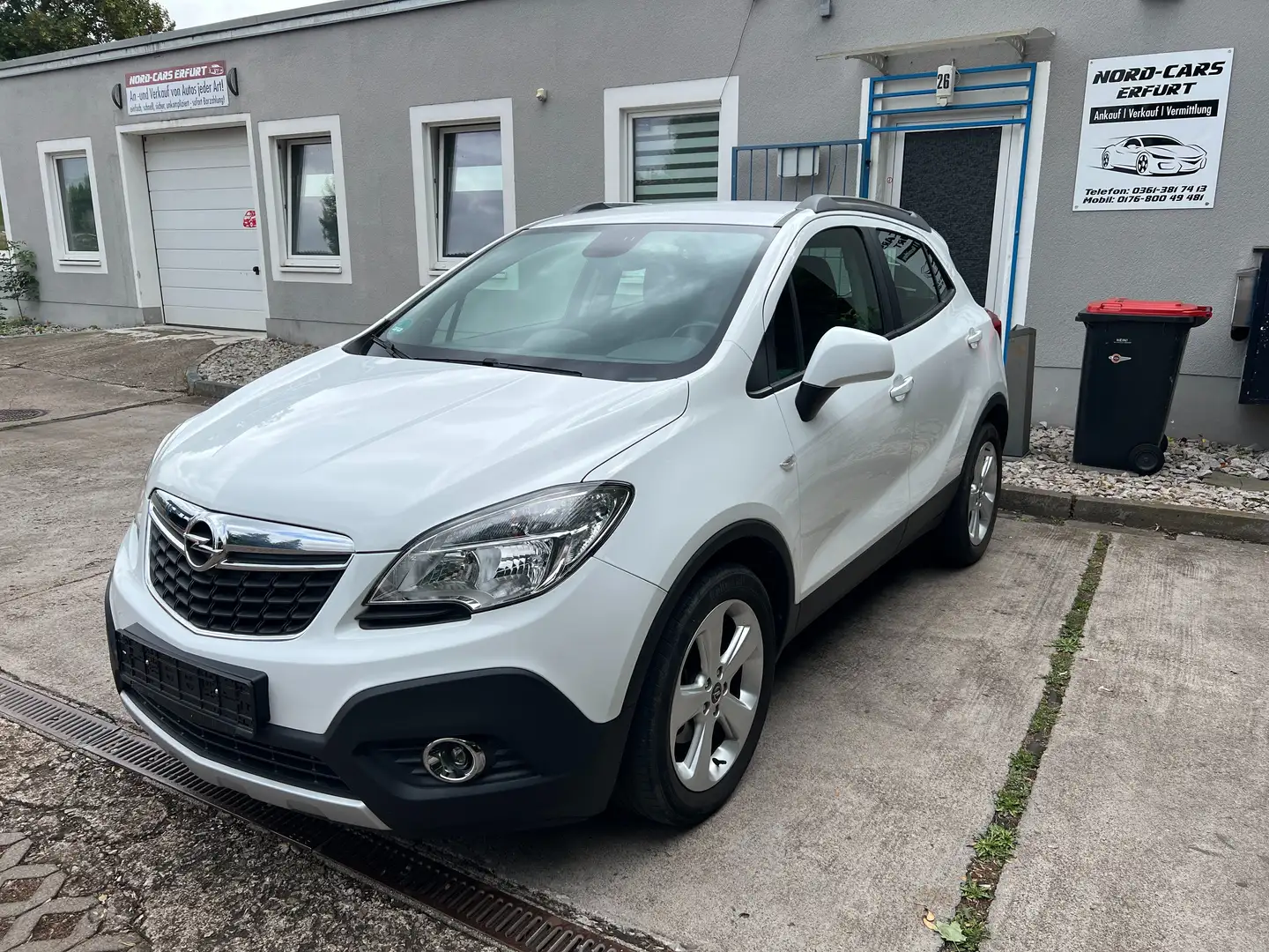 Opel Mokka Edition ecoFlex 4x4*TÜV*Klima*Alu*Top* Wit - 1