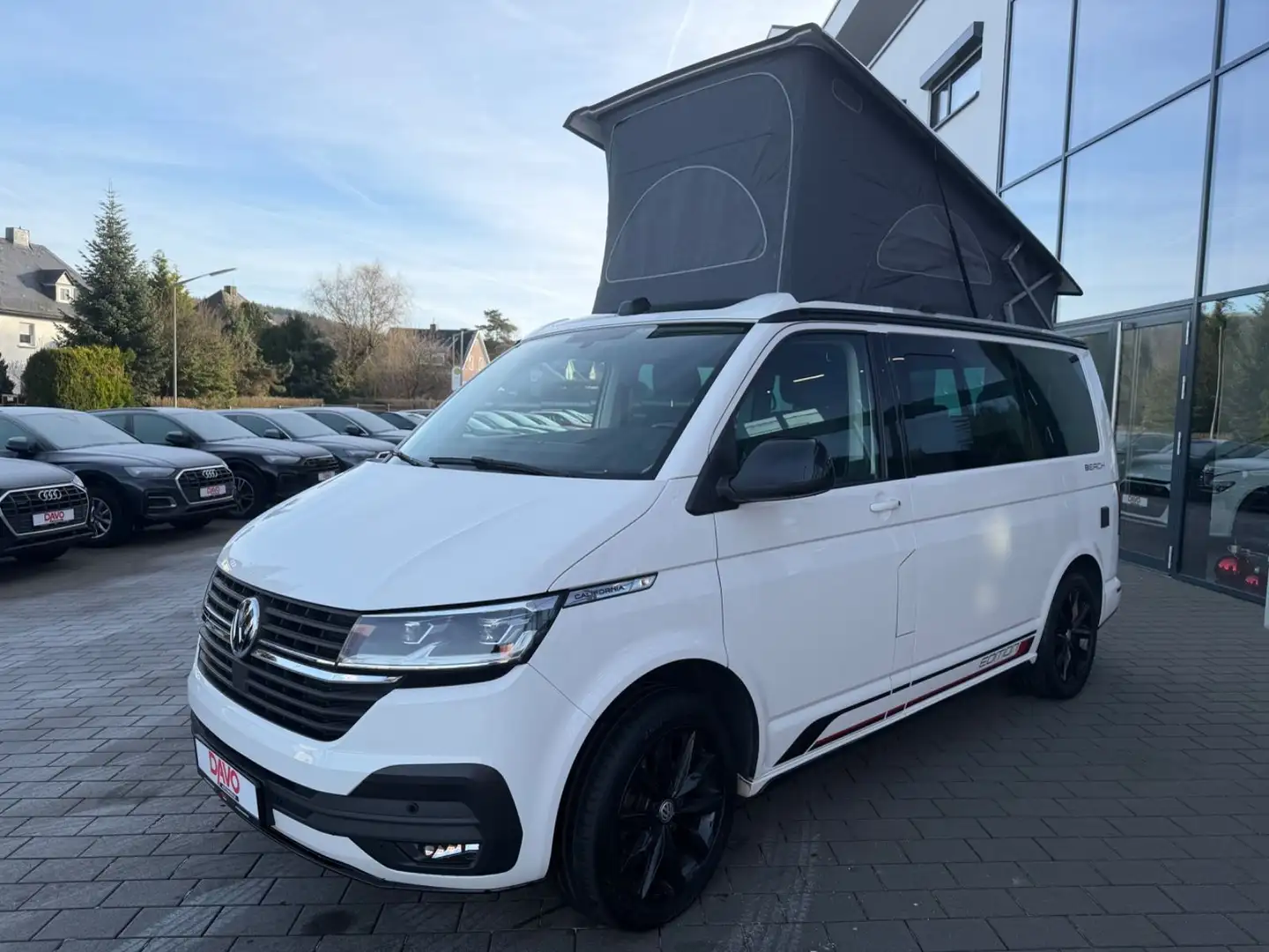 Volkswagen T6 California T6.1 California Beach 2.0 TDI Tour Edition 4Moti Weiß - 2