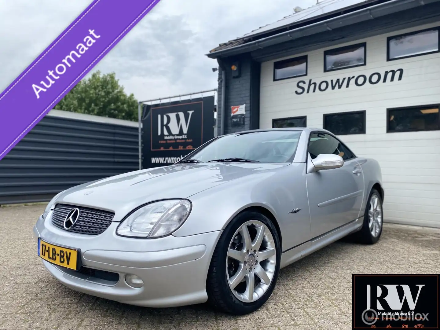 Mercedes-Benz SLK 200 K. Special Edition uniek mooie staat Сірий - 1