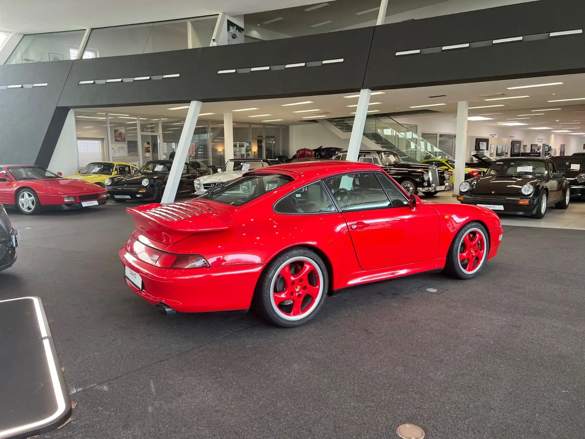 포르쉐 911 Turbo Coupe 1995 빨강 사진 4