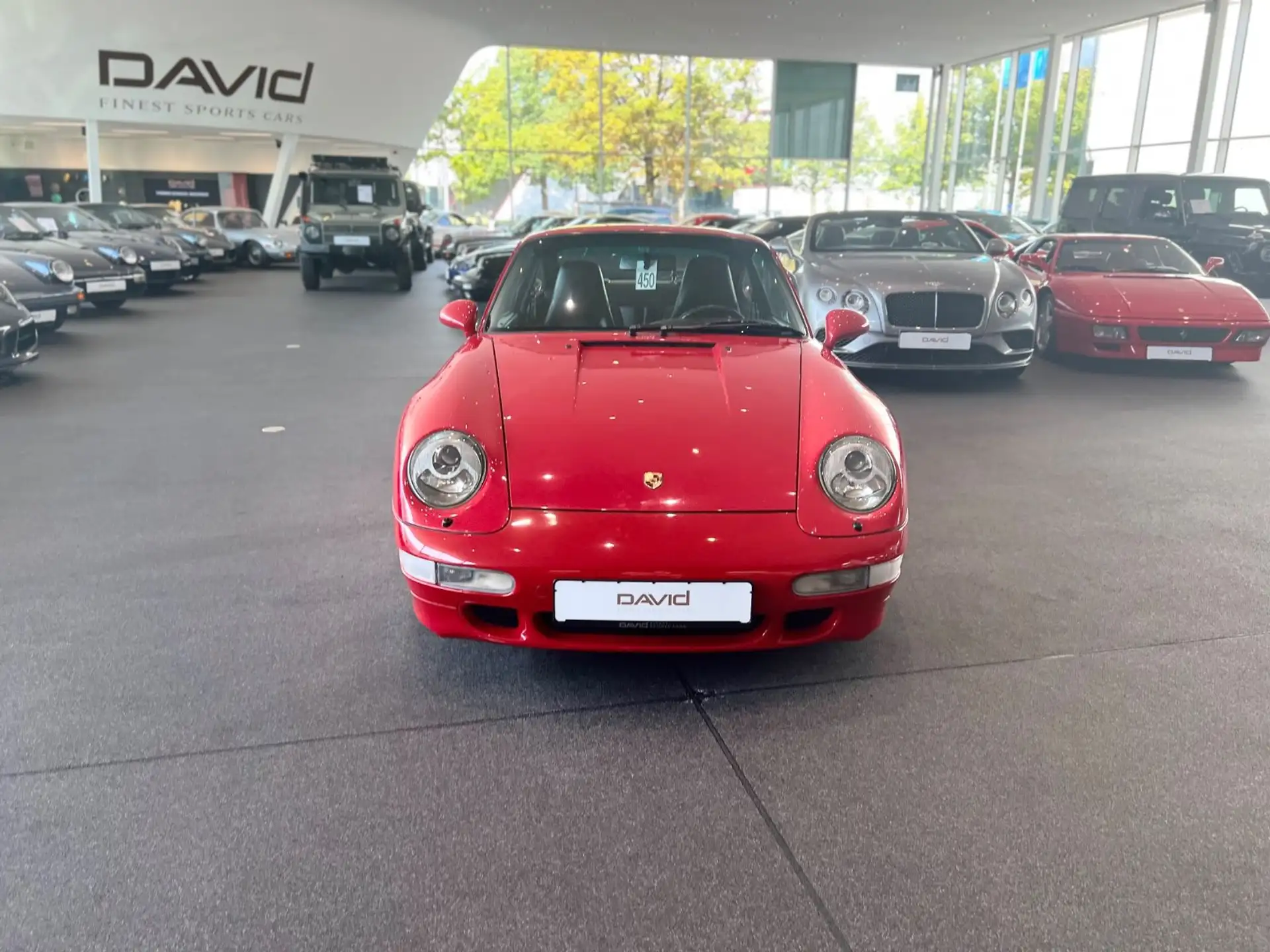 포르쉐 911 Turbo Coupe 1995 빨강 사진 1