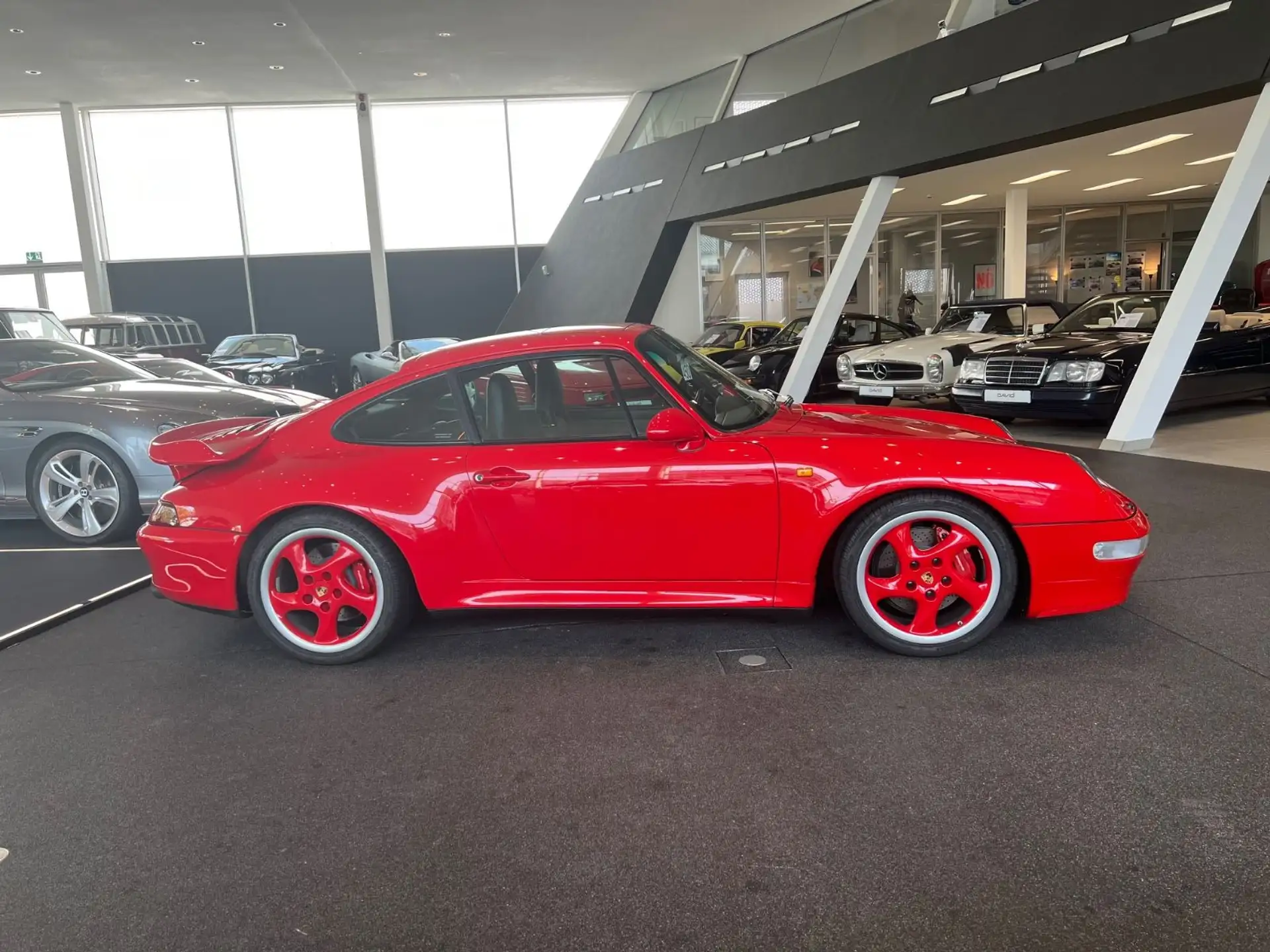 포르쉐 911 Turbo Coupe 1995 빨강 사진 3