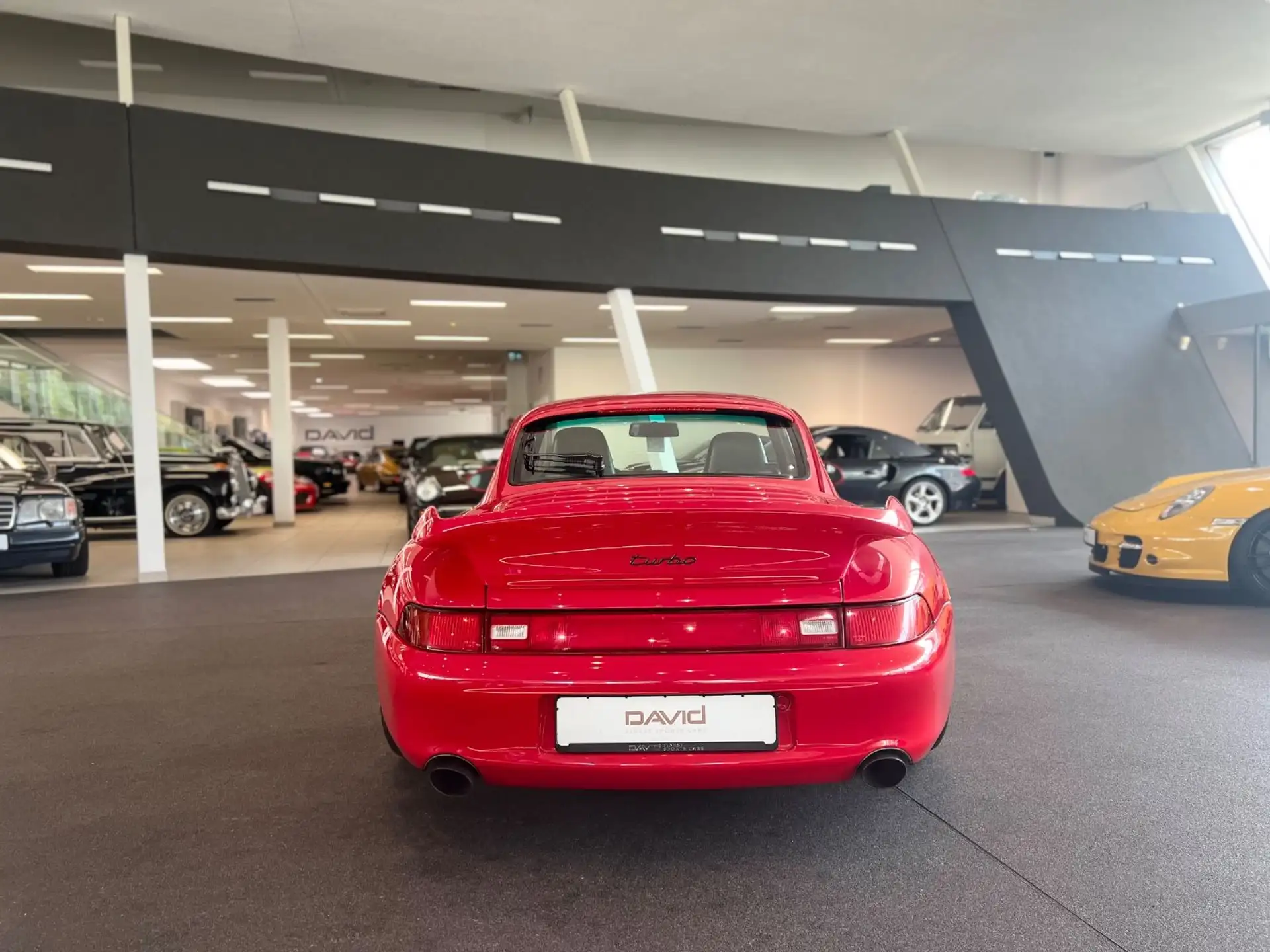 포르쉐 911 Turbo Coupe 1995 빨강 사진 6