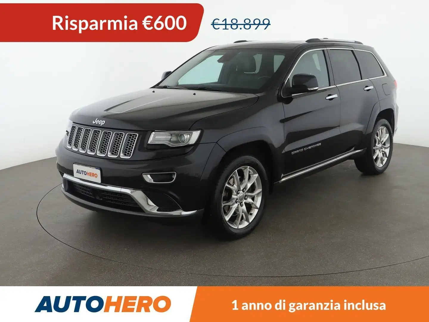 Jeep Grand Cherokee 3.0 CRD Summit 250 CV Nero - 1
